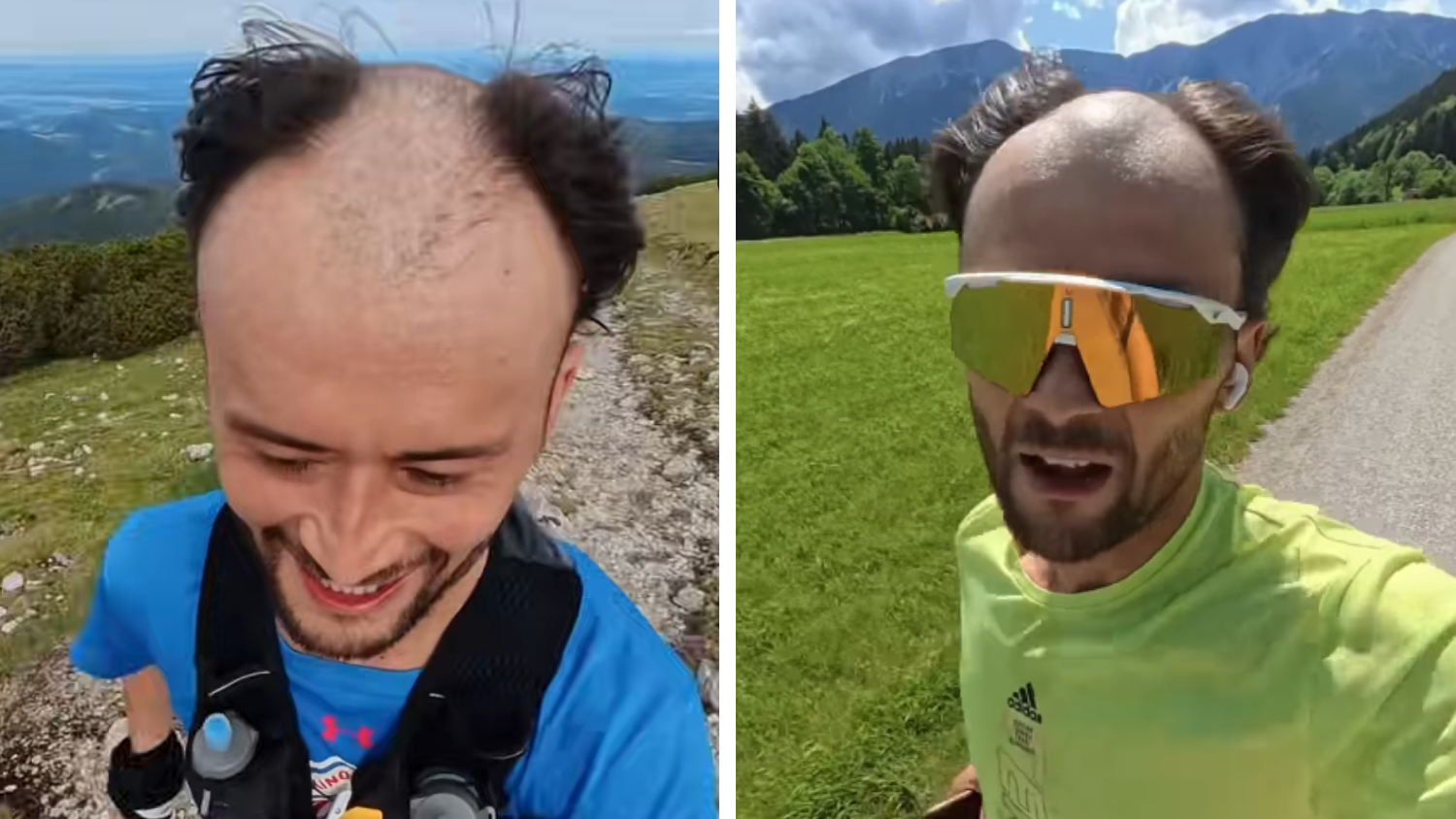 Fans feiern diesen schrägen Look von Lukas Plöchl.