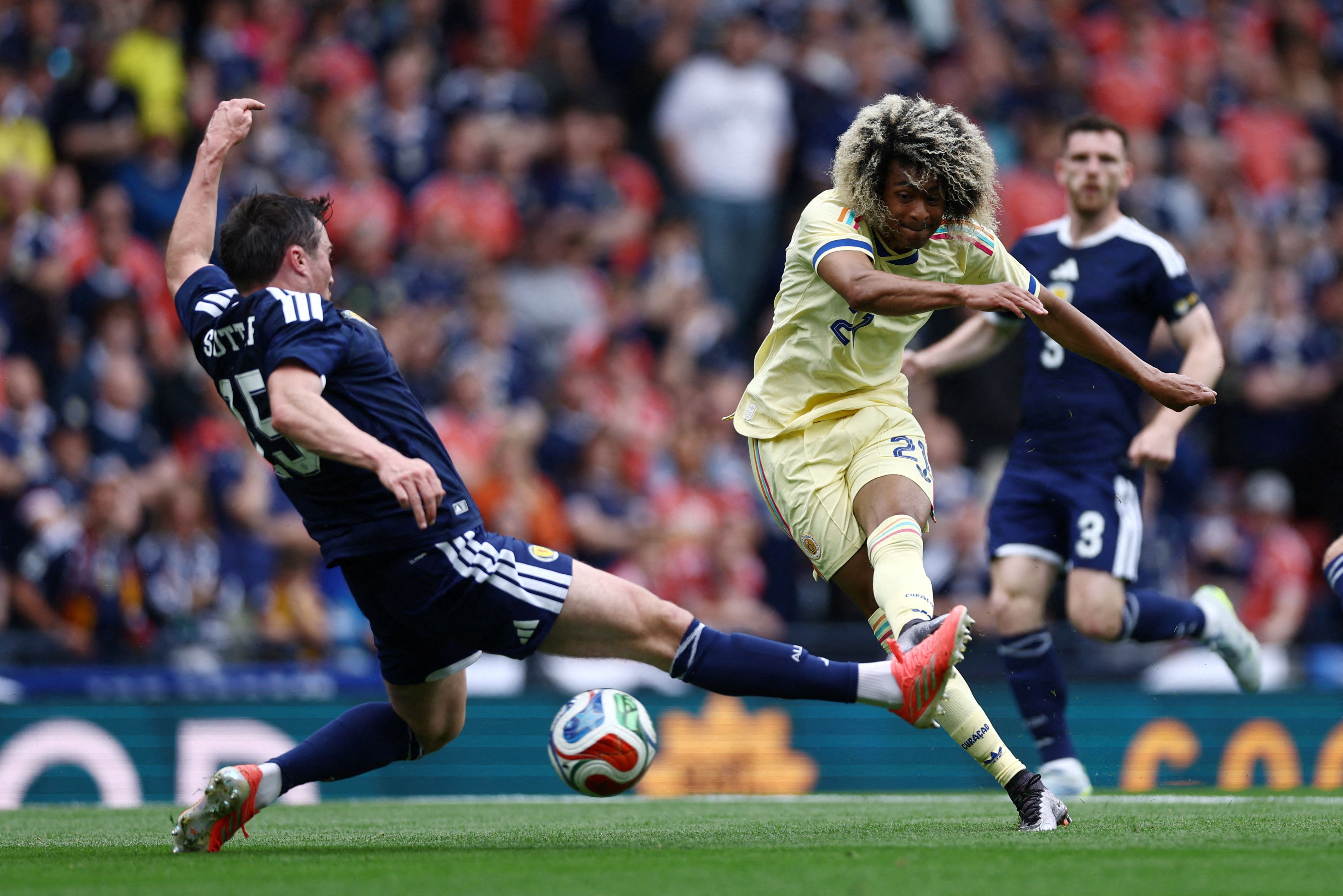 Curacao-Teamspieler Tahith Chong