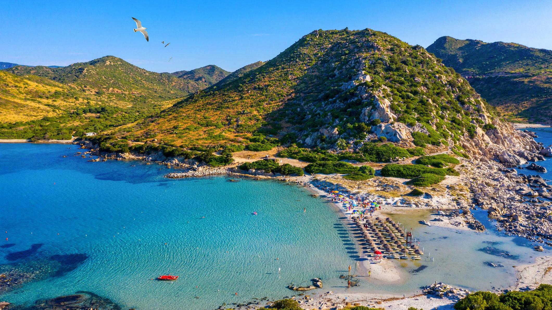 Maximal 190 Personen dürfen sich gleichzeitig am Strand aufhalten.