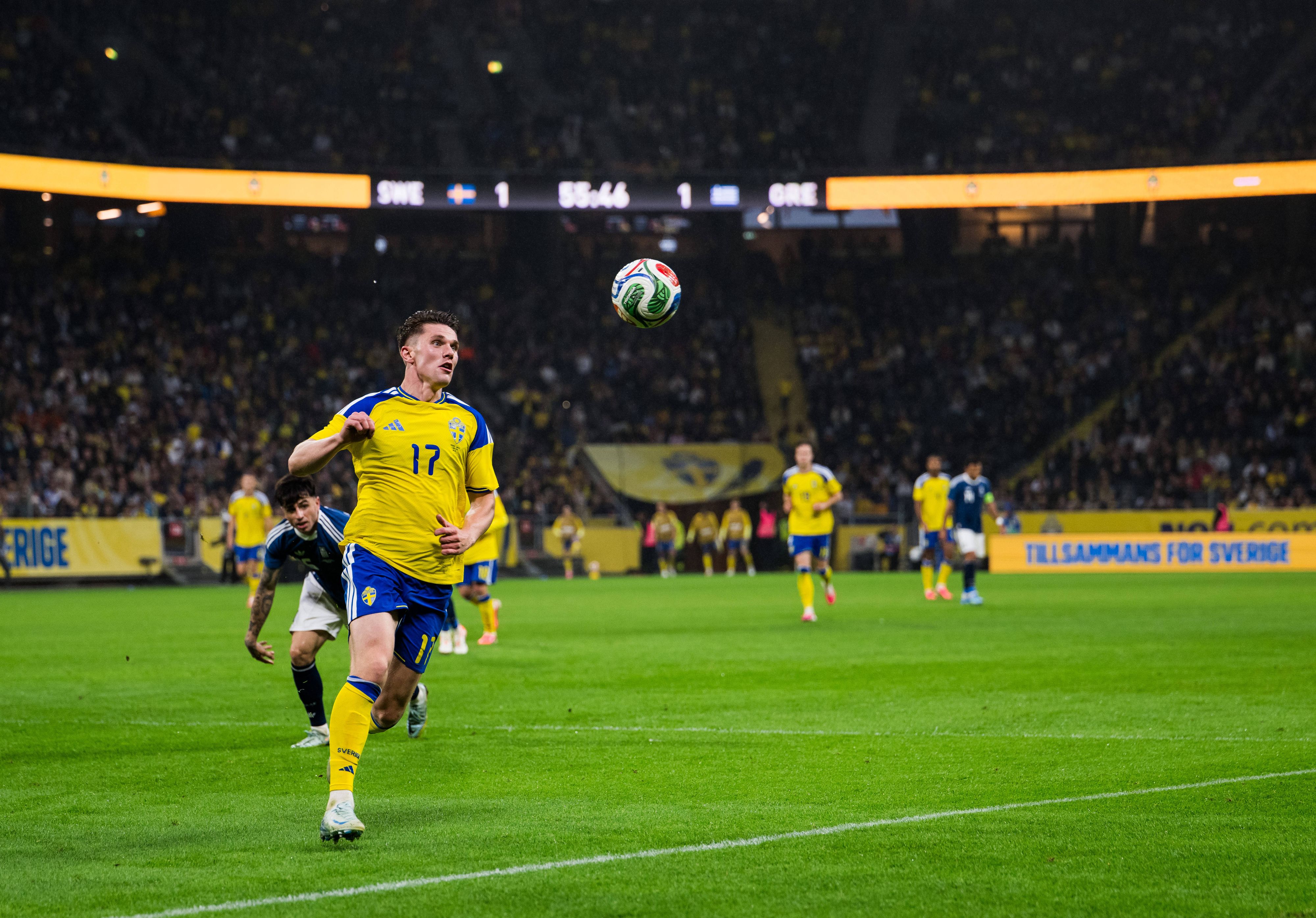 Viktor Gyökeres ist Schwedens Offensiv-Waffe. 