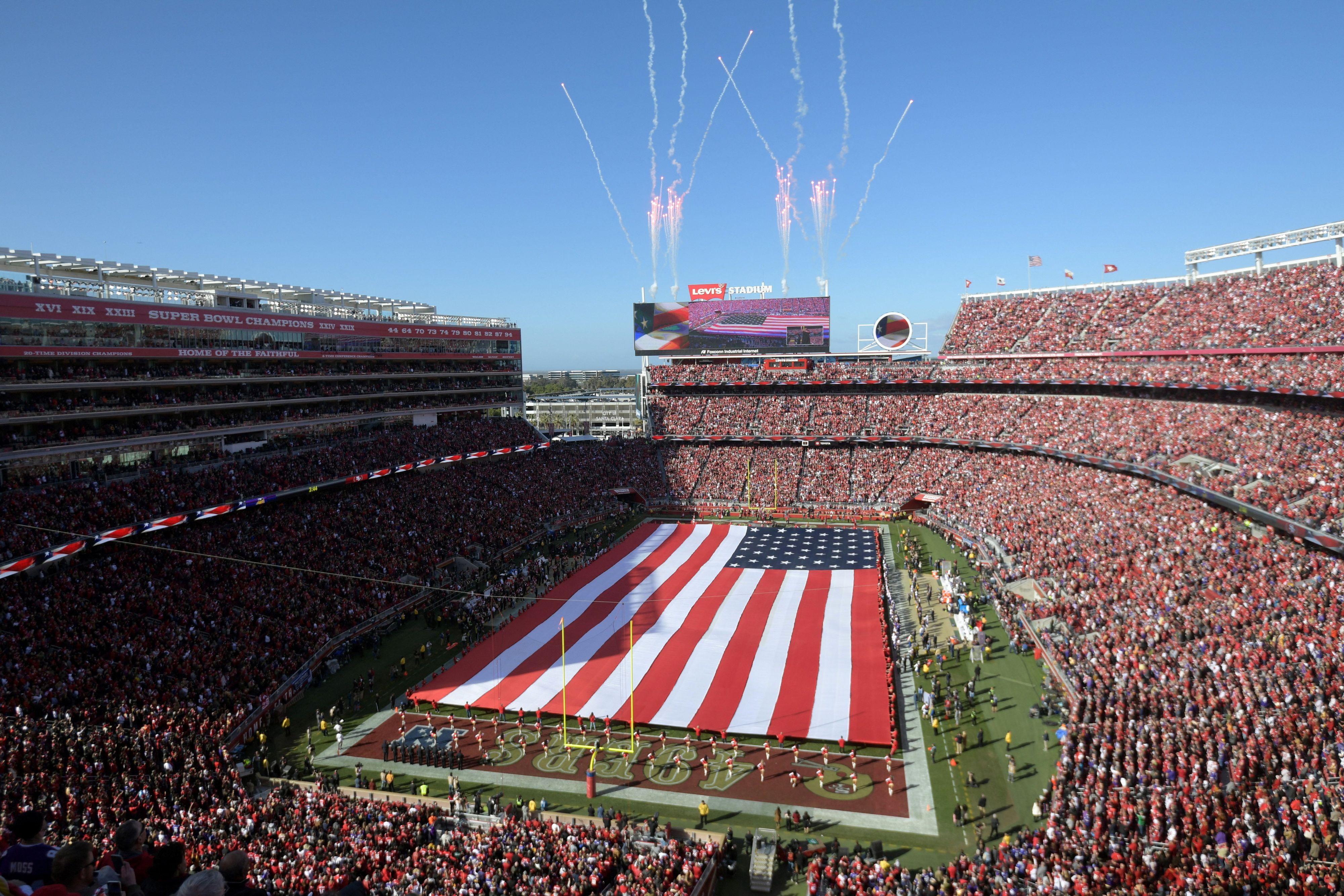 Das Levi's Stadium in Santa Clara.