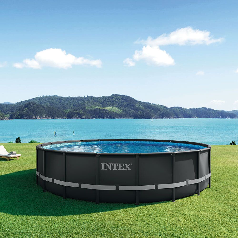 Von Intex ist unter anderem auch der Aufstellpool Modell 