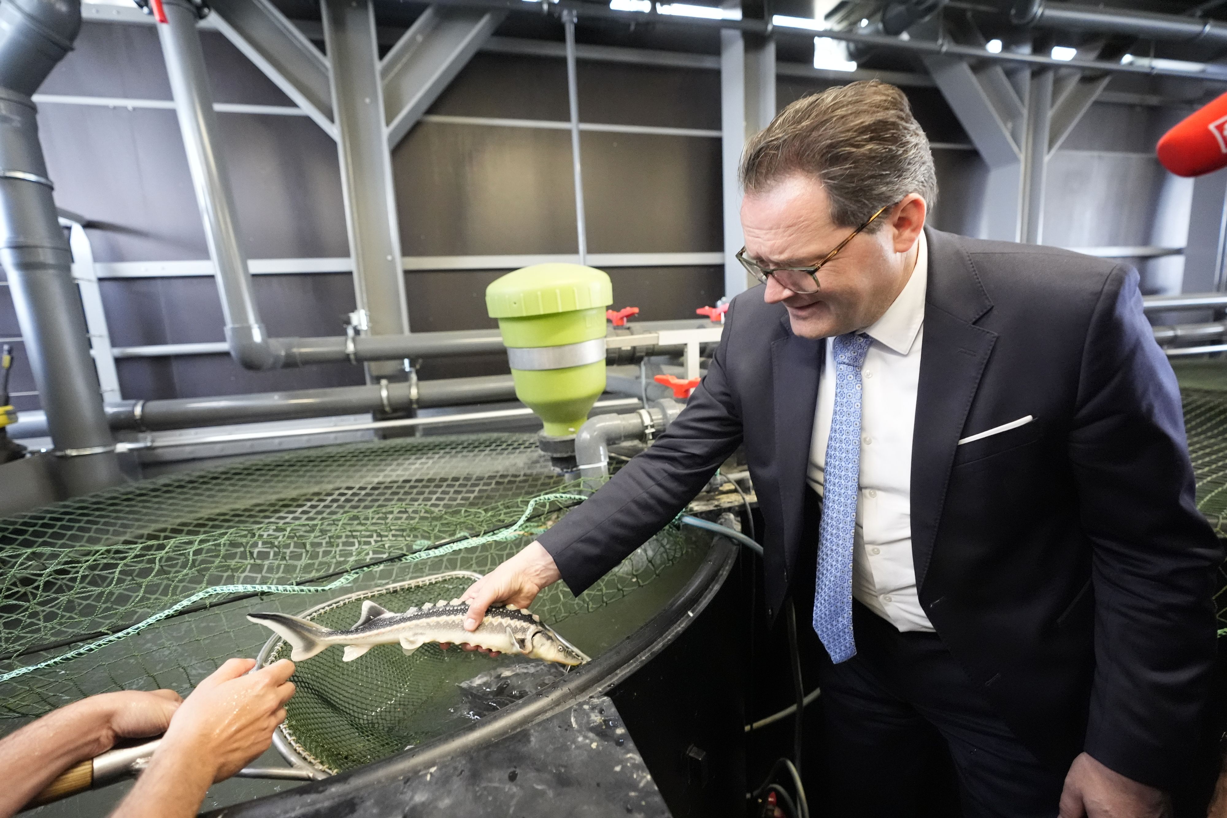 Umweltminister Norbert Totschnig machte sich ein Bild vom Projekt 