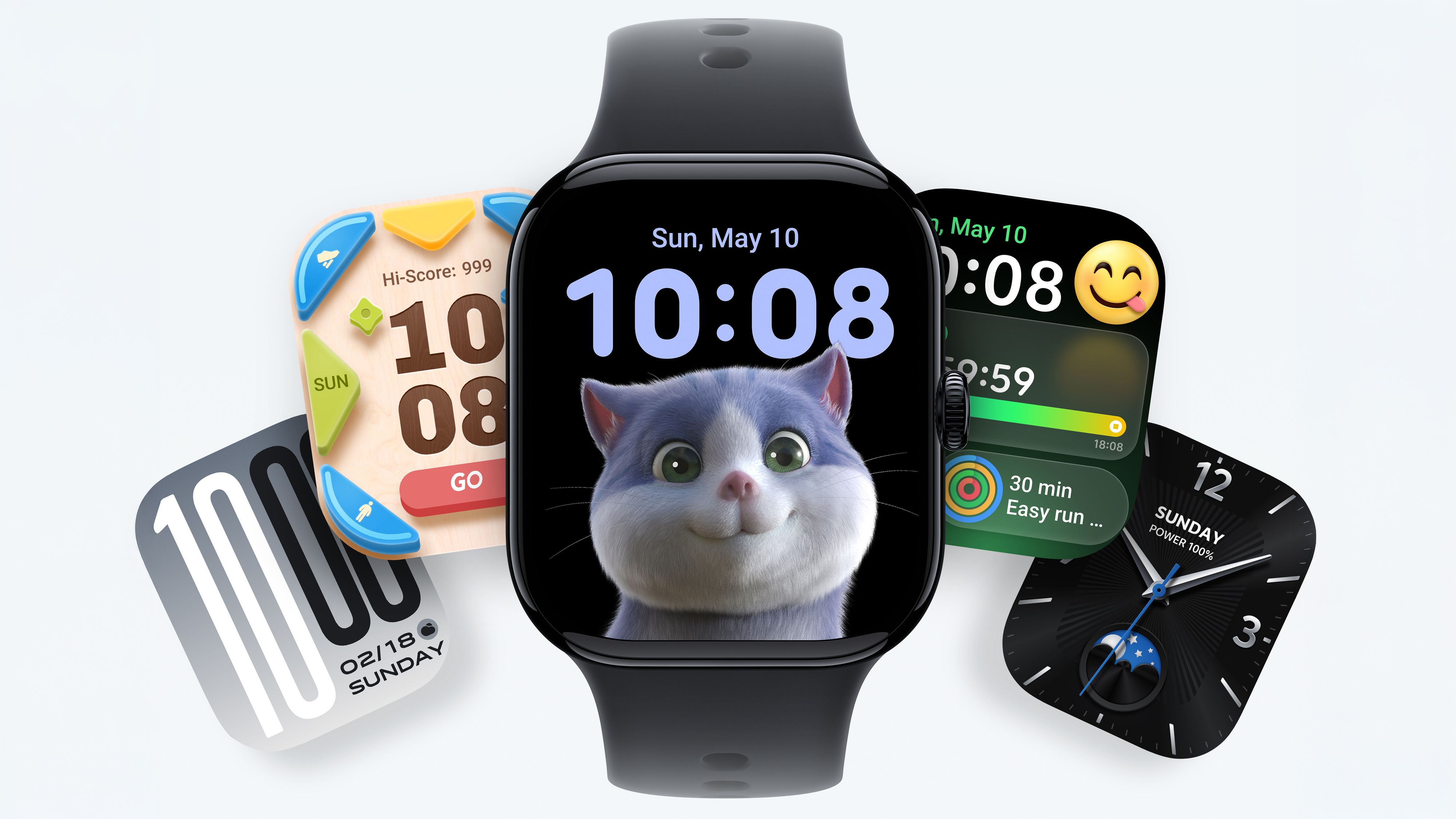 Die Vivo Watch GT 2 verfügt über ein 2,07 Zoll großes AMOLED-Display mit schmalem Rahmen.