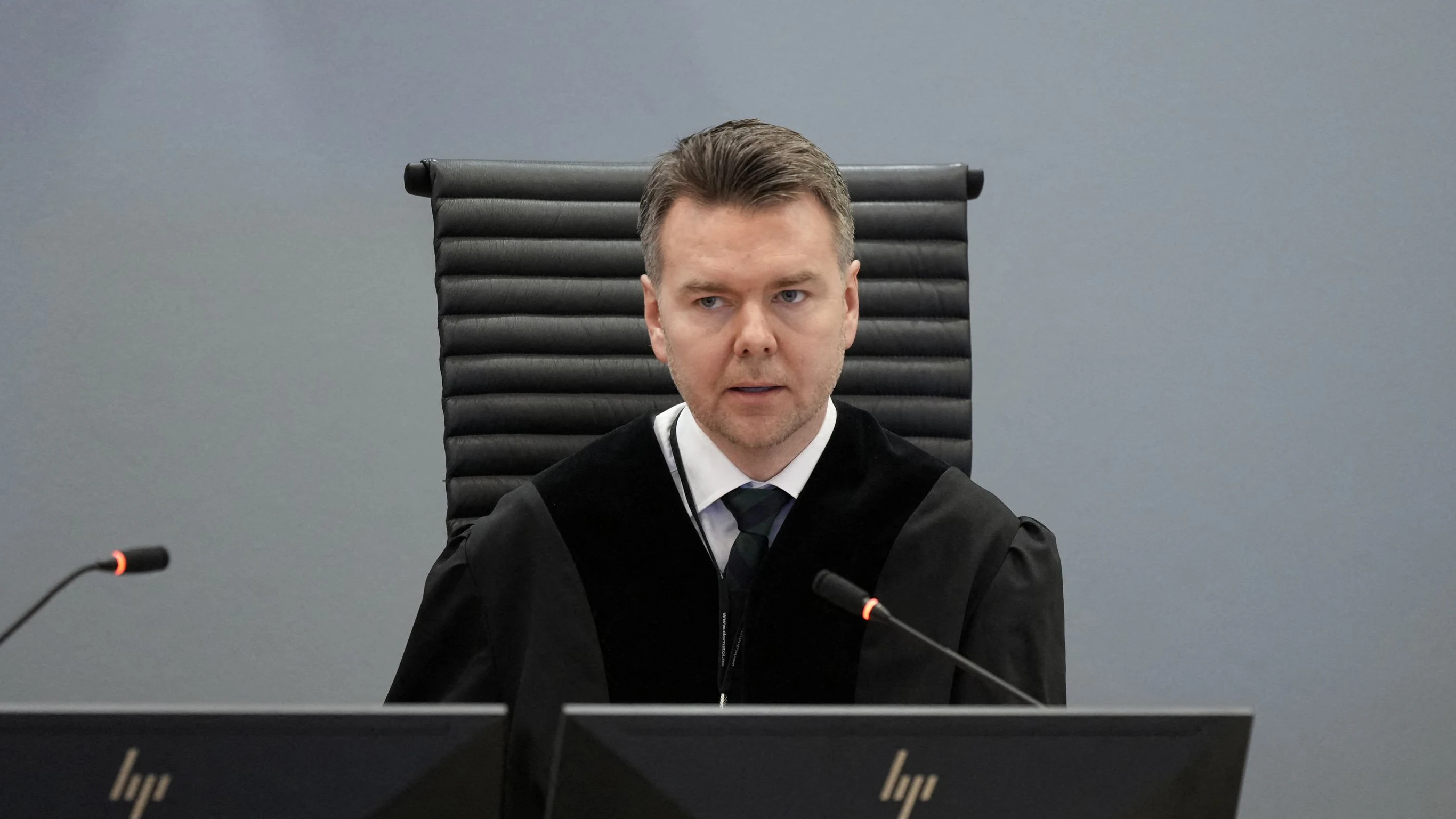Jon Sverdrup Efjestad ist der zuständige Richter im Marius-Prozess.