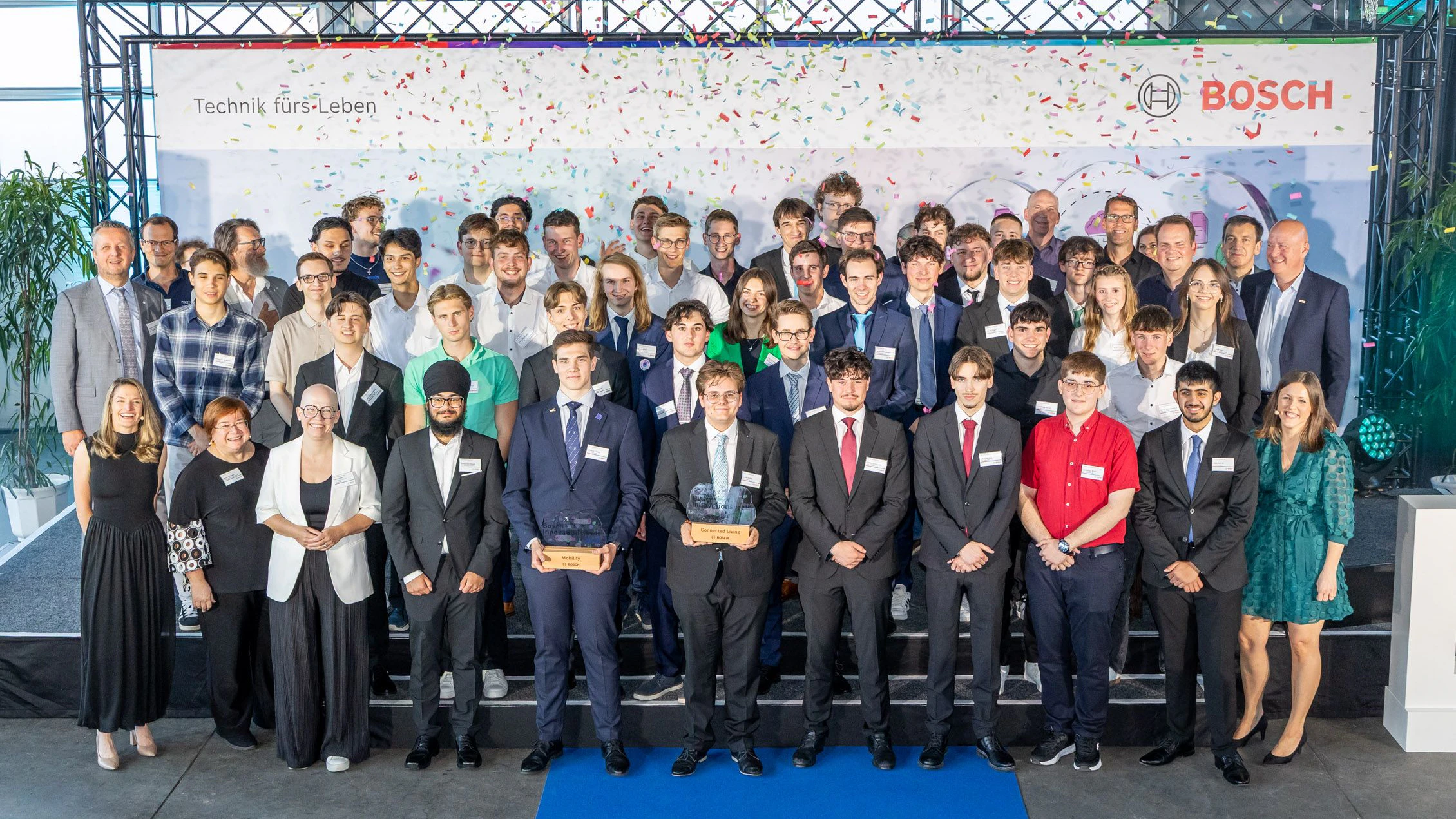 Am 11. Juni 2026 fand in Wien die Verleihung vom Bosch Innovationspreis 2026 statt.