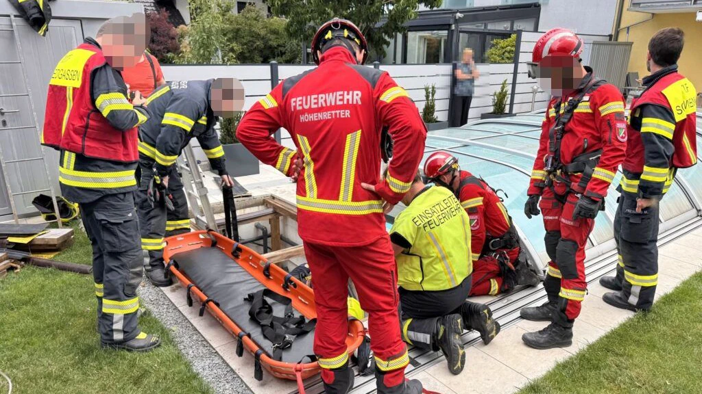 Drei Feuerwehren waren bei der Rettung im Einsatz.