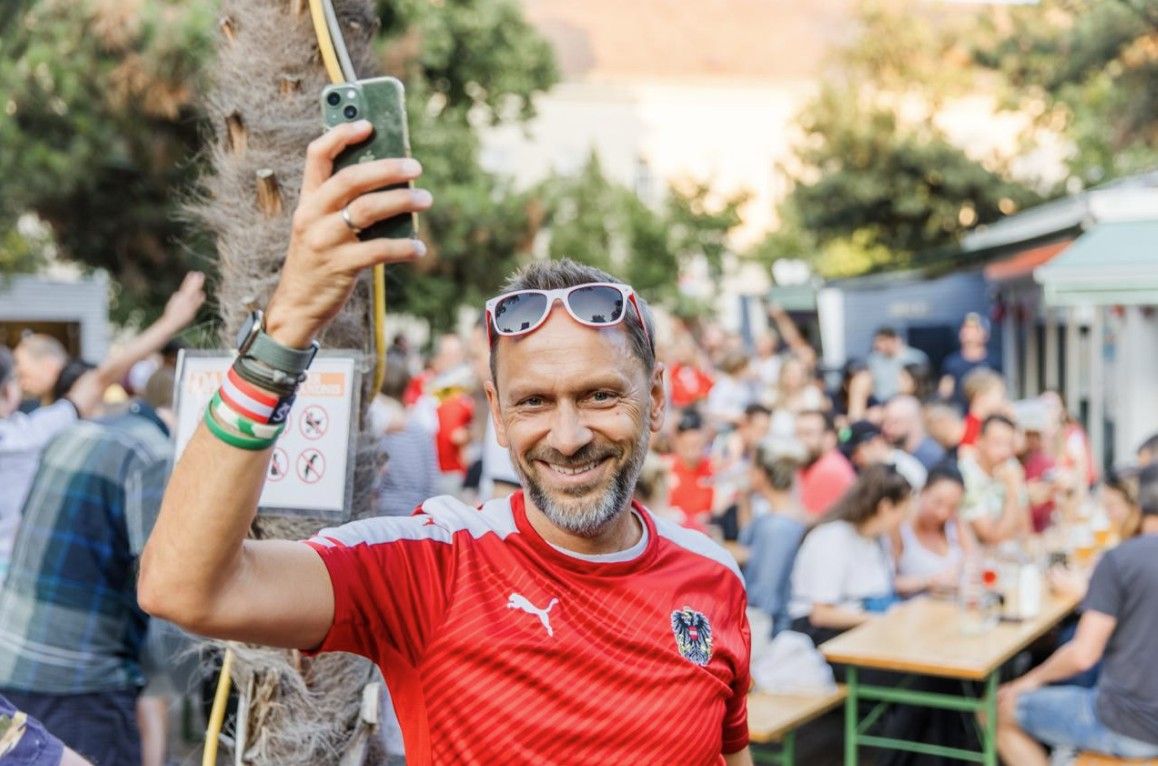 Martin Glaser, Betreiber des Salettl am Campus: 