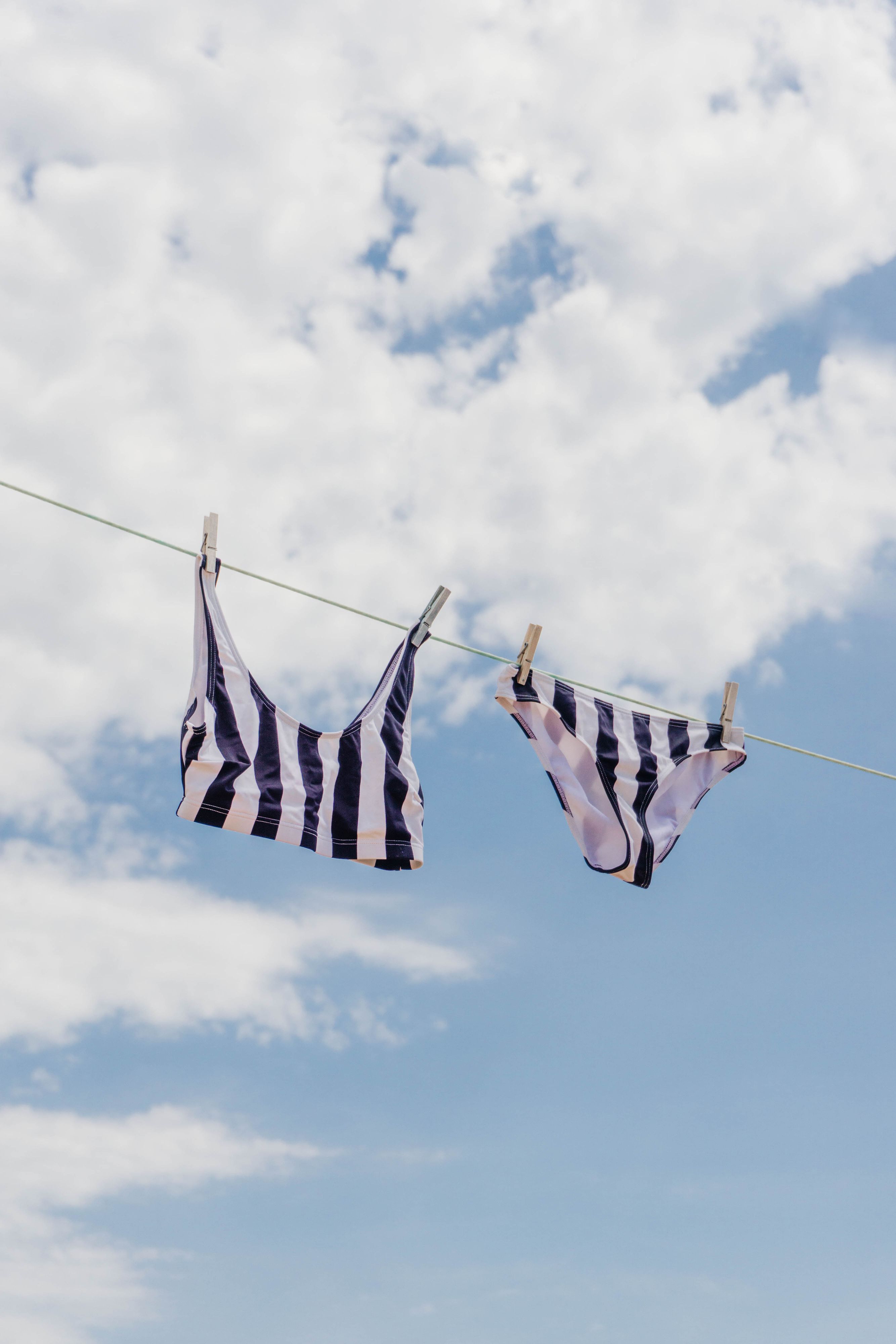 Im Sommer sind Bikini, Badeanzug und Badehose oft täglich im Einsatz.