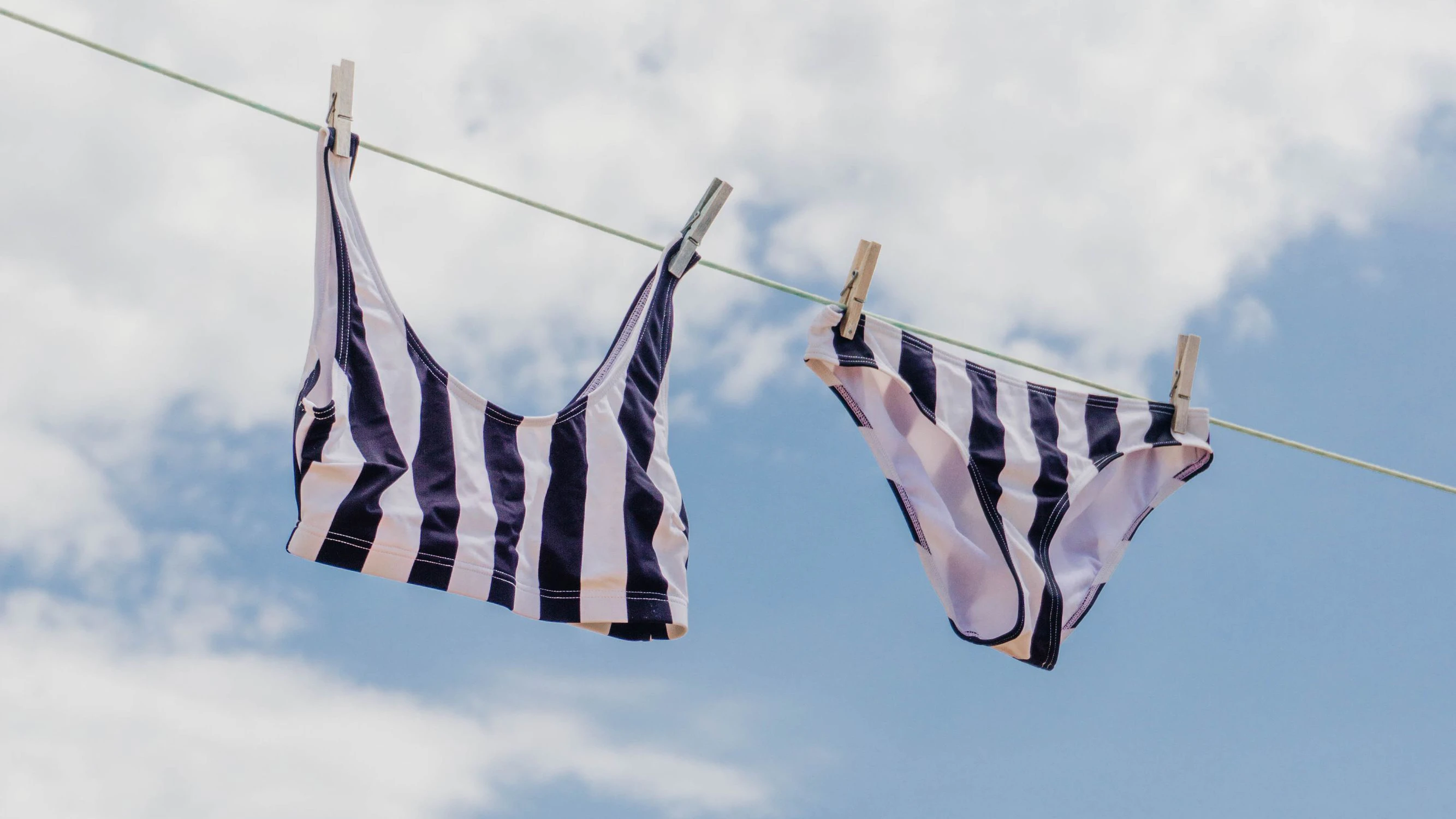 Im Sommer sind Bikini, Badeanzug und Badehose oft täglich im Einsatz.