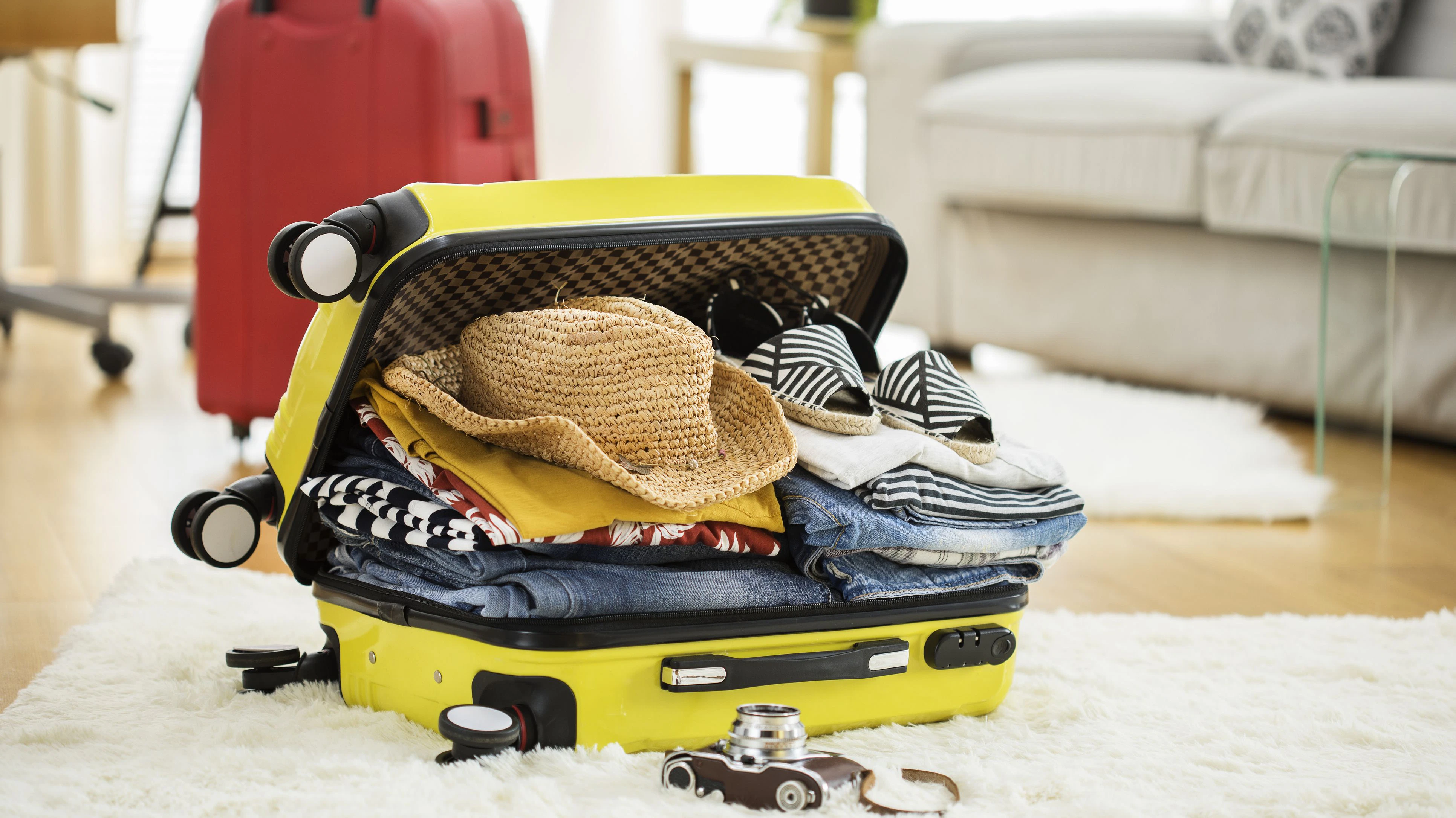 Der Koffer für den Urlaub in Österreich ist gepackt