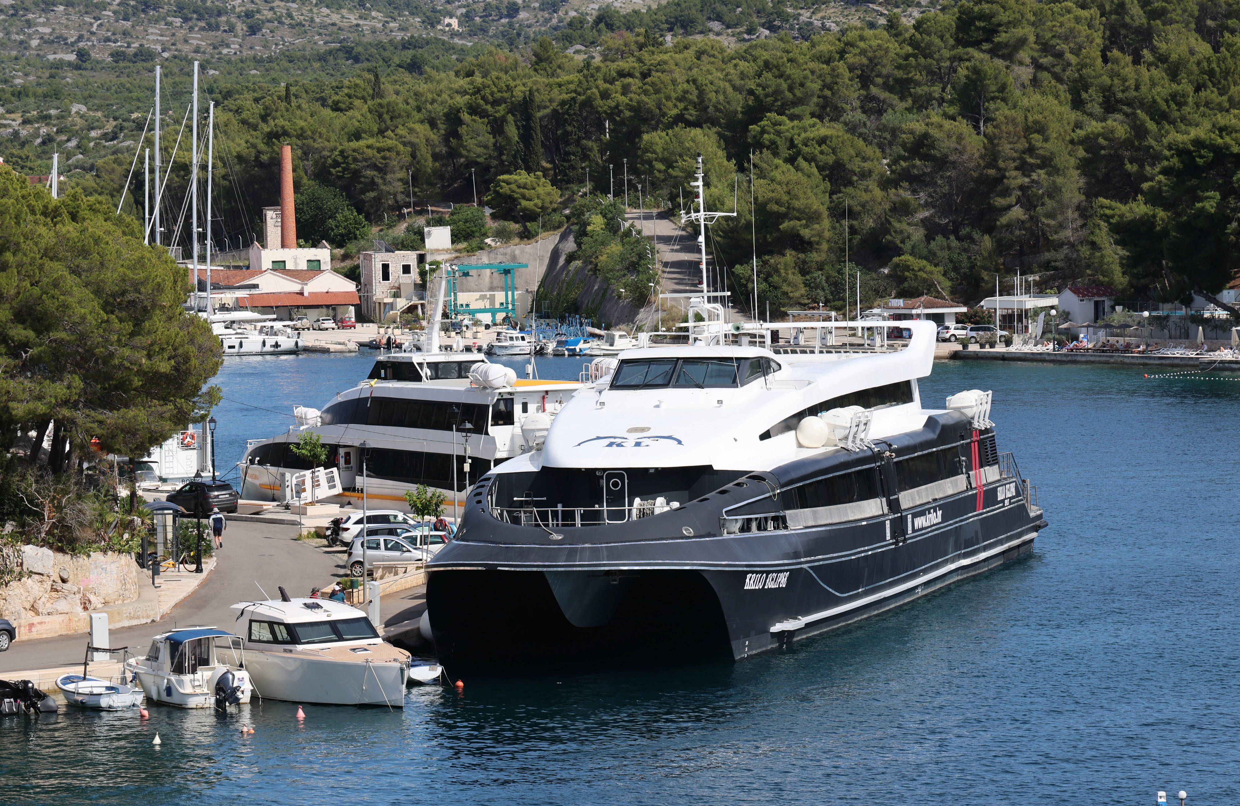 In Kroatien kollidierte ein Segelboot mit dem Ausflugsschiff 