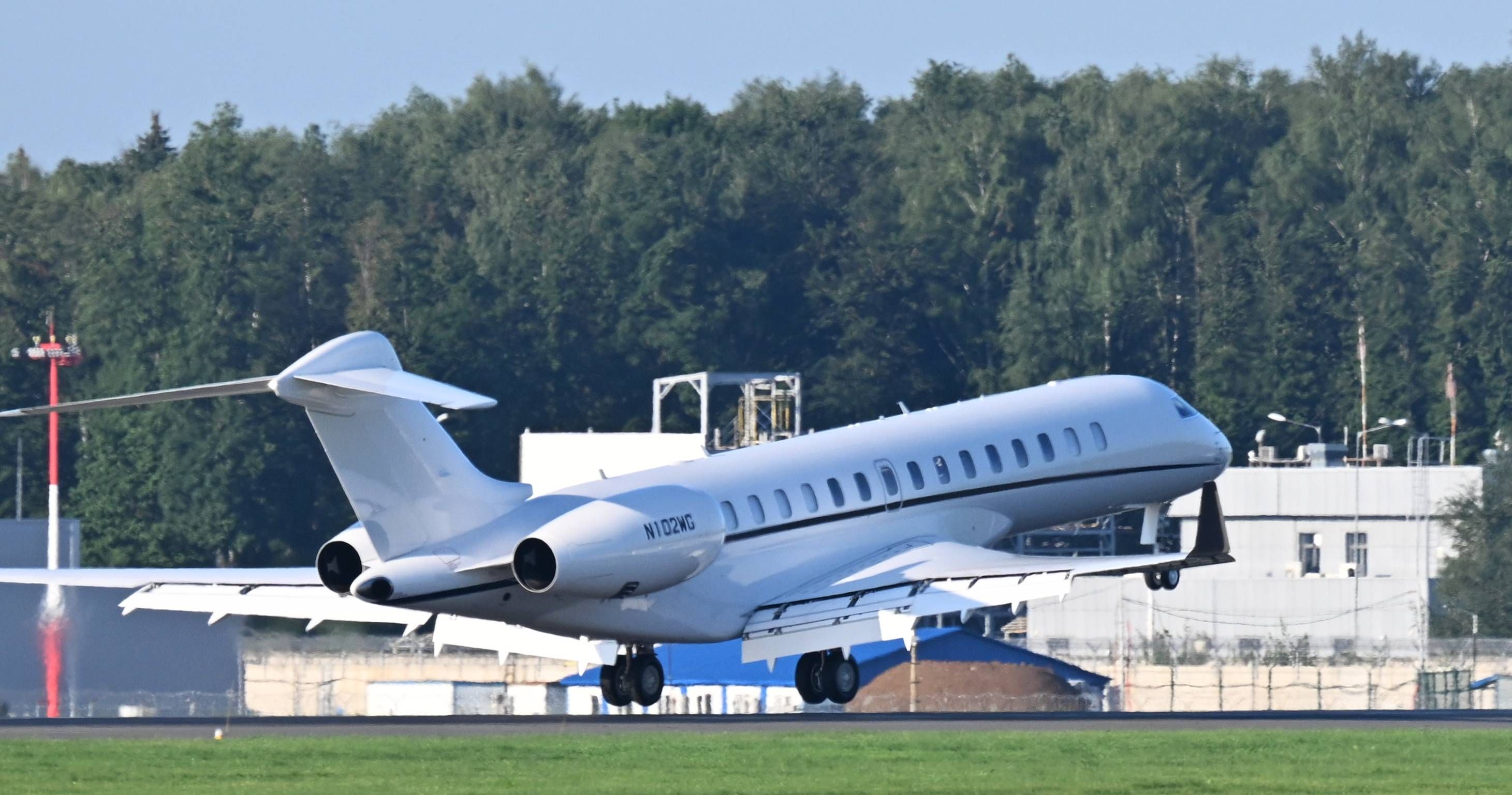 Eine Bombardier Global 7500 soll von Putins Umfeld genutzt werden.