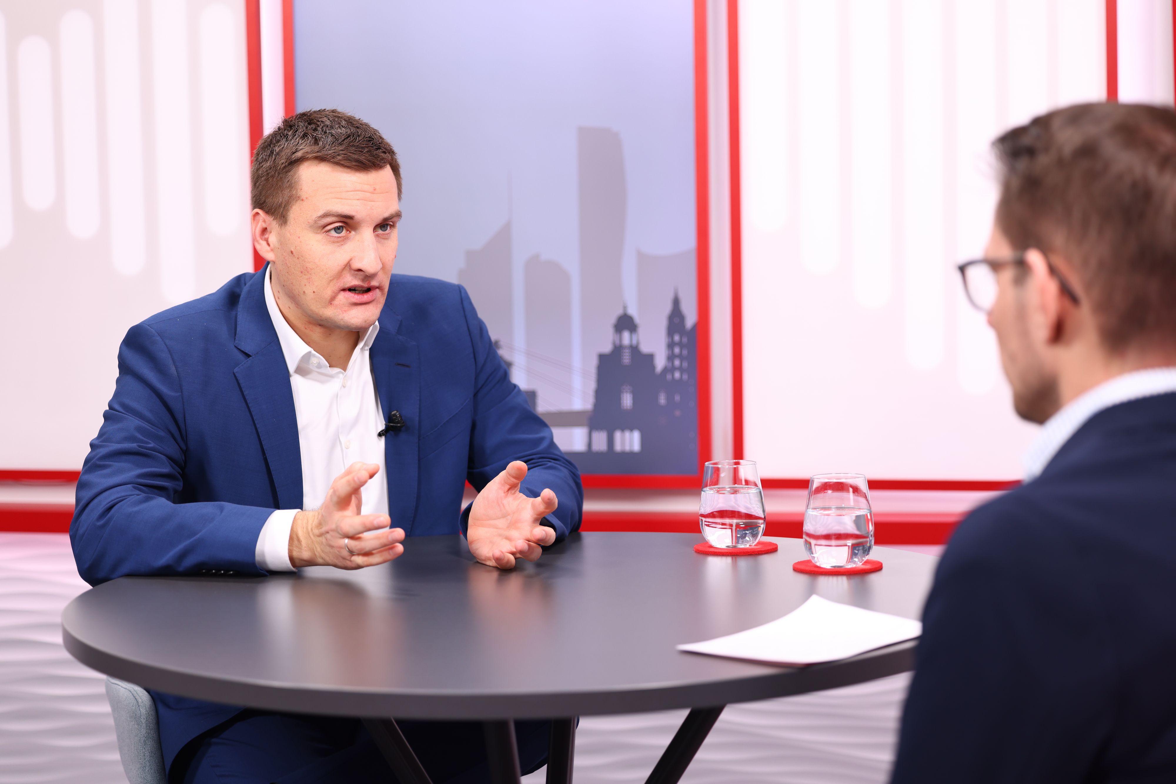 SPÖ-Frontmann Sven Hergovich ist jüngster Parteichef (37) in NÖ.