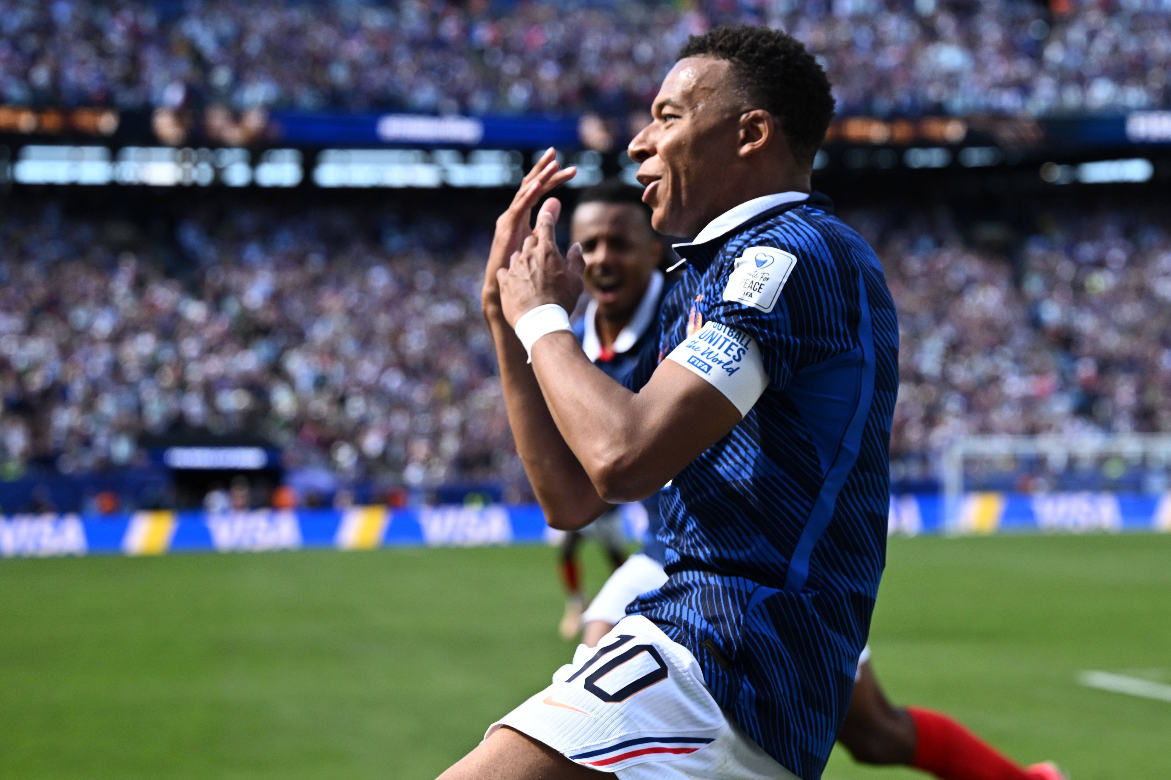 Kylian Mbappe ist bereits in Topform.