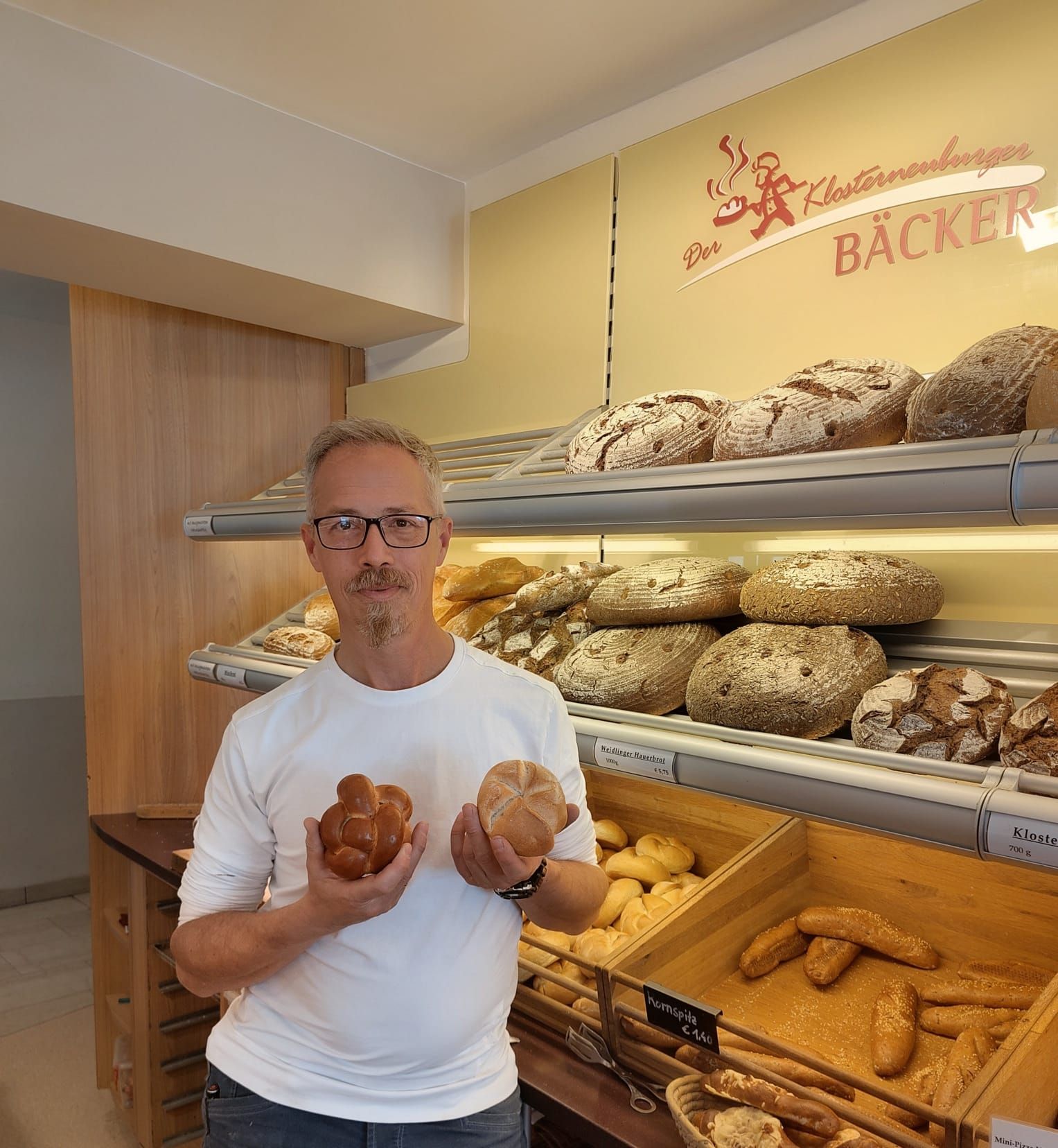 Bäcker Michael Dacho ist angefressen.