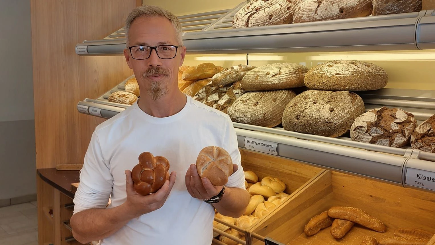 Bäcker Michael Dacho ist angefressen.