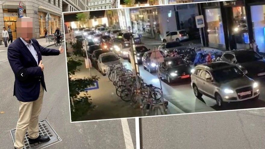 Wilhelm L. leidet Freitag- und Samstag-Nacht bis etwa 1 Uhr unter diesen "Auto-Posern".