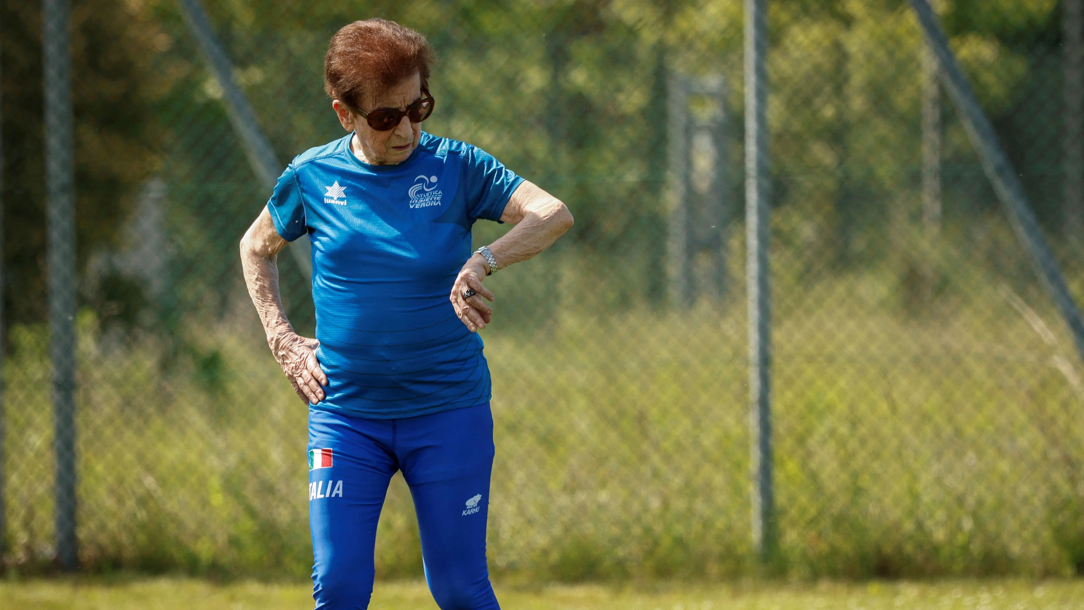 Die Italienerin Emma Mazzenga ist die schnellste Über-Neunzigjährige der Welt