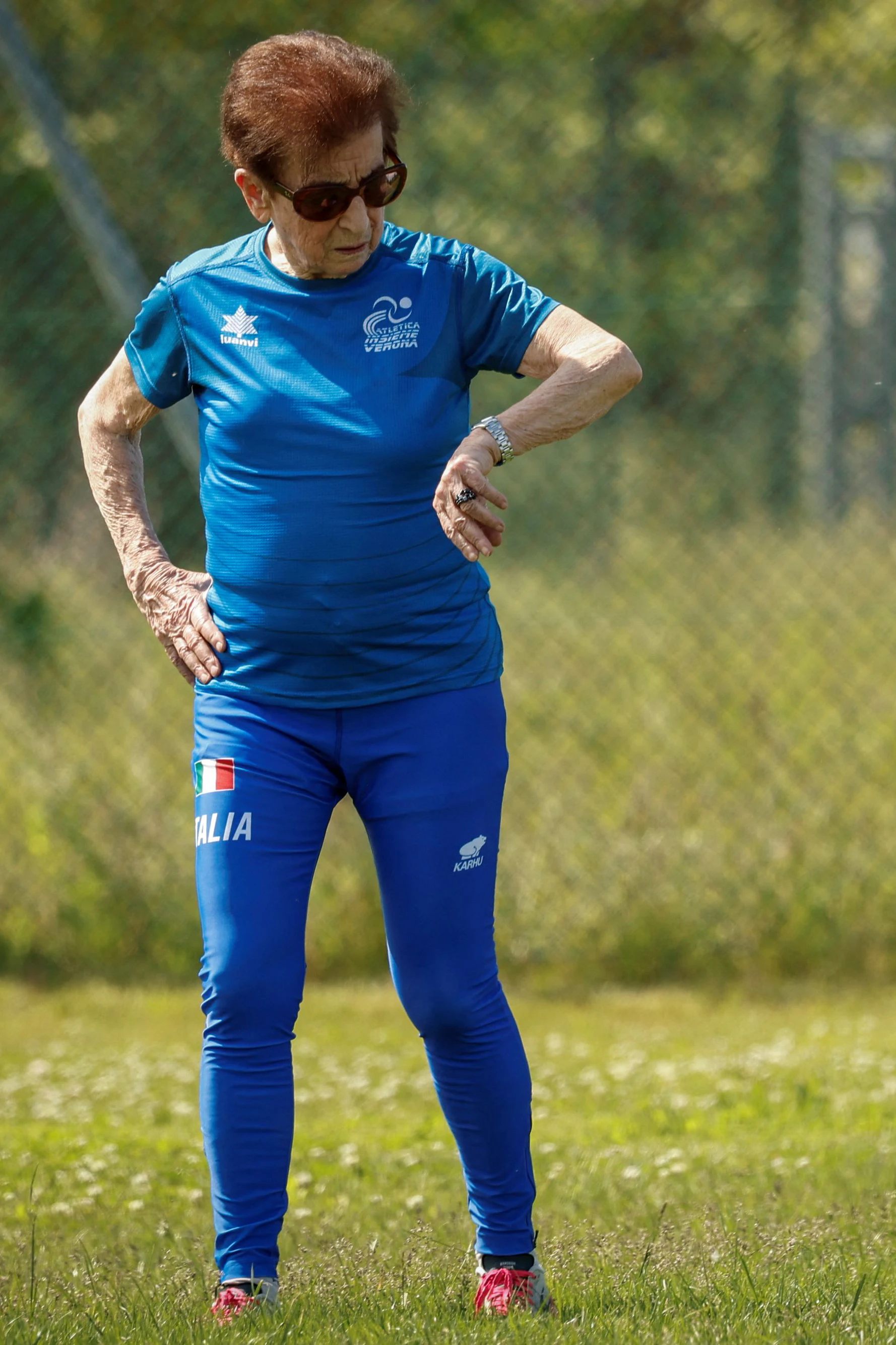 Auch mit 92 schneller unterwegs als viele bedeutend Jüngere: Italiens älteste Leichtathletik-Weltrekordhalterin Emma Mazzenga