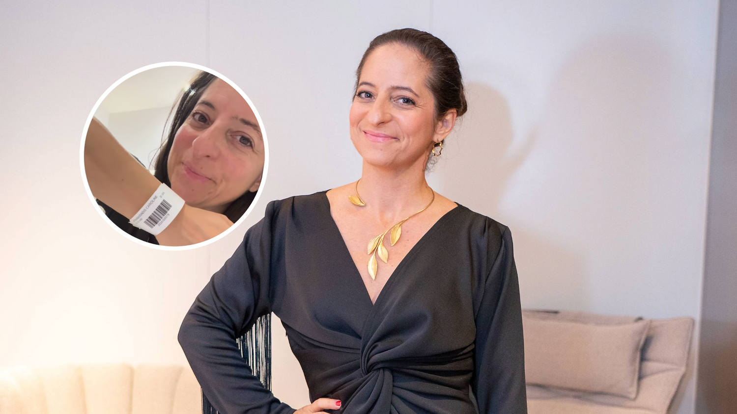 Caroline Athanasiadis musste sich ihrer ersten Vollnarkose unterziehen