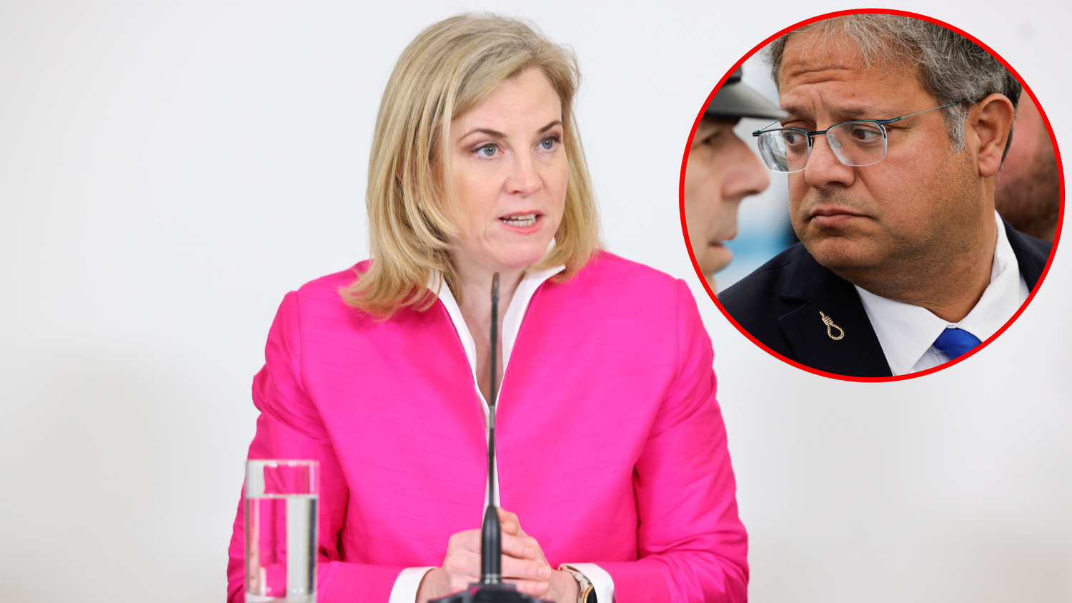 Israels Minister Itamar Ben-Gvir ist in Österreich laut Außenministerin Meinl-Reisinger 