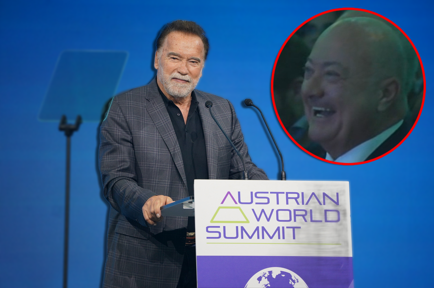 Heute.at - Schwarzenegger sorgt mit Kanzler-Witz für Lacher