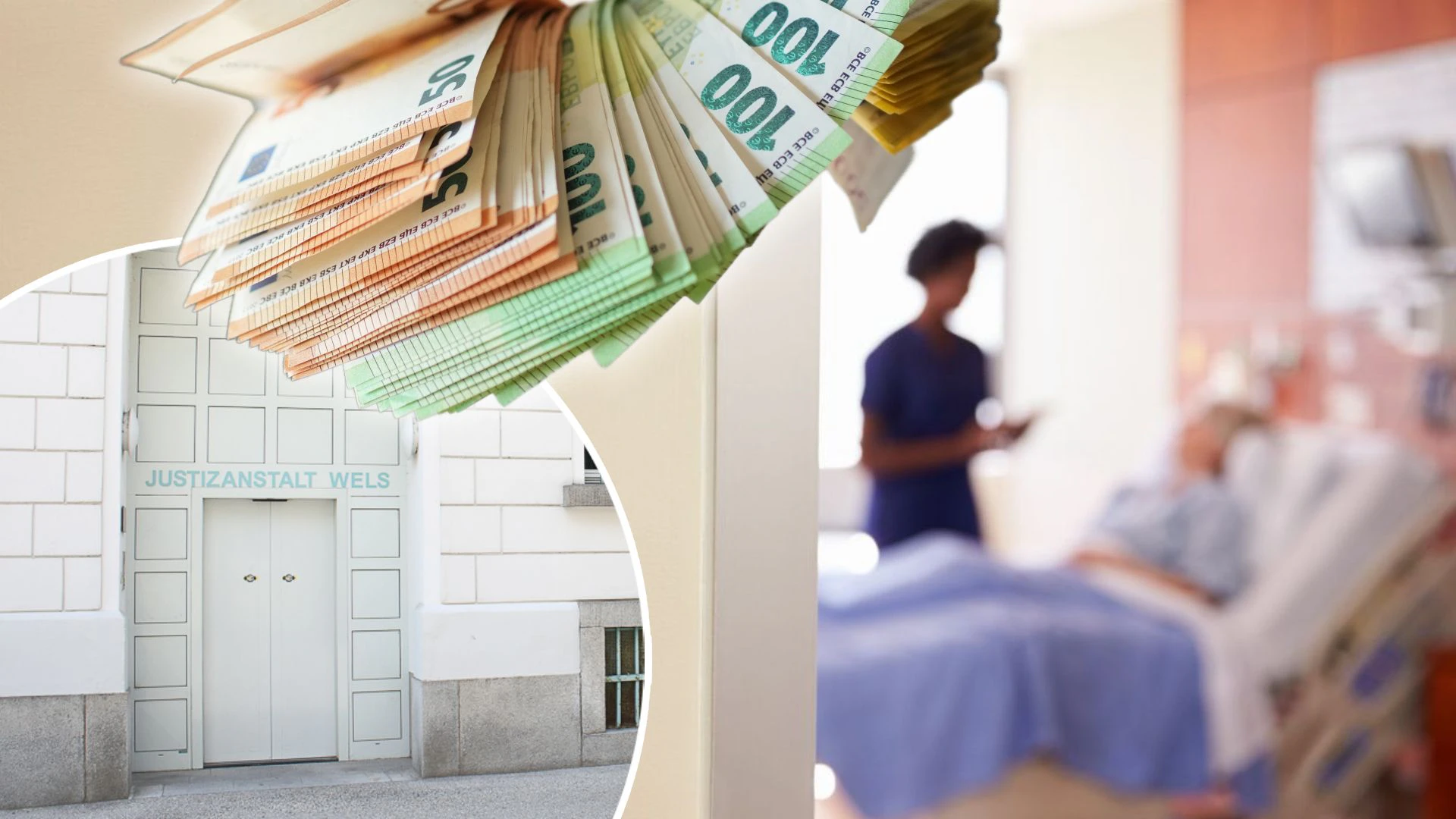 Ausgerechnet wehrlose Patienten wurden Opfer von Gaunereien. Der Verdächtige sitzt in U-Haft. (Symbolbild)
