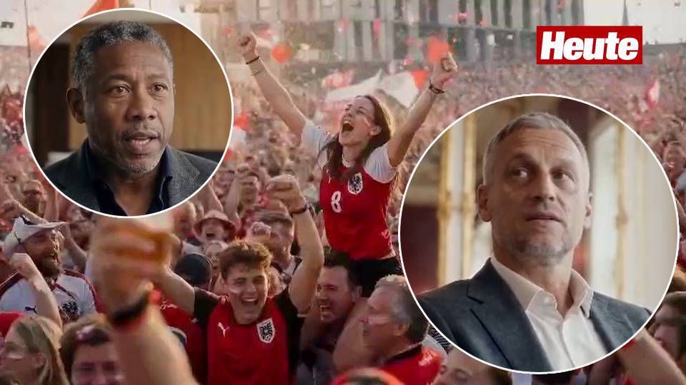 Die Weltmeister David Alaba und Marko Arnautovic in der KI-