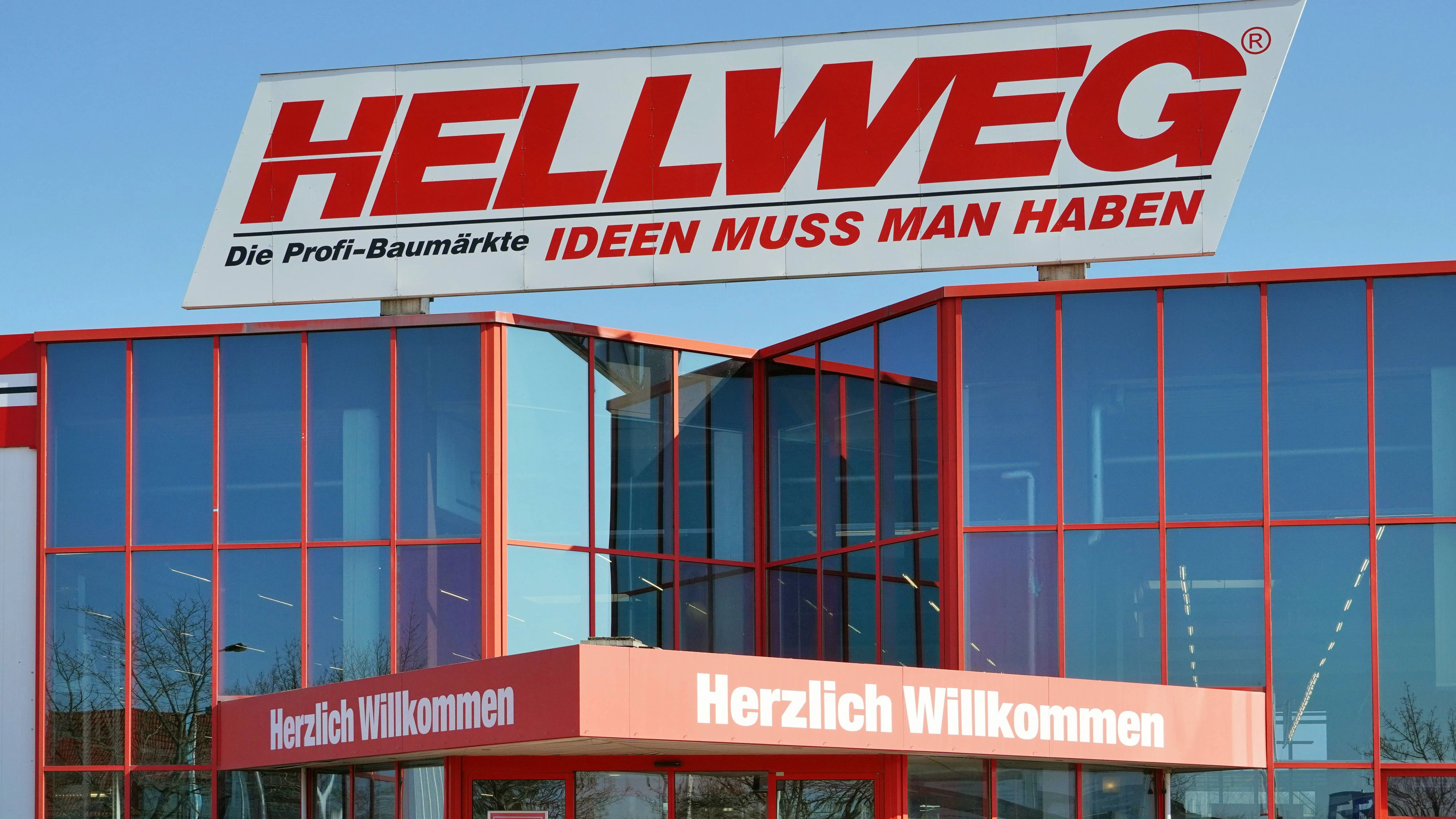 Die große deutsche Baumarkt-Kette Hellweg musste Insolvenz anmelden.