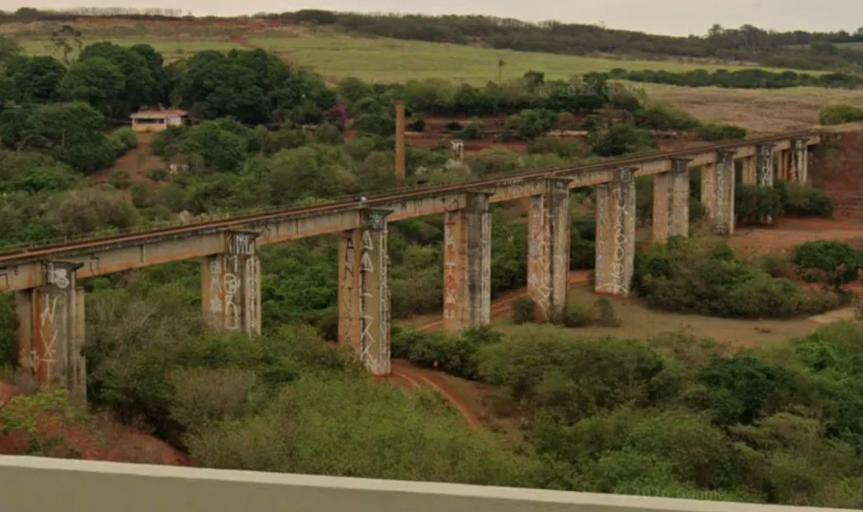 Von dieser Brücke stürzte Maria rund 40 Meter in den Tod