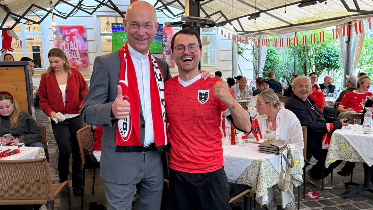 Toni Faber und Luigi Barbaro beim Österreich-WM-Auftakt 