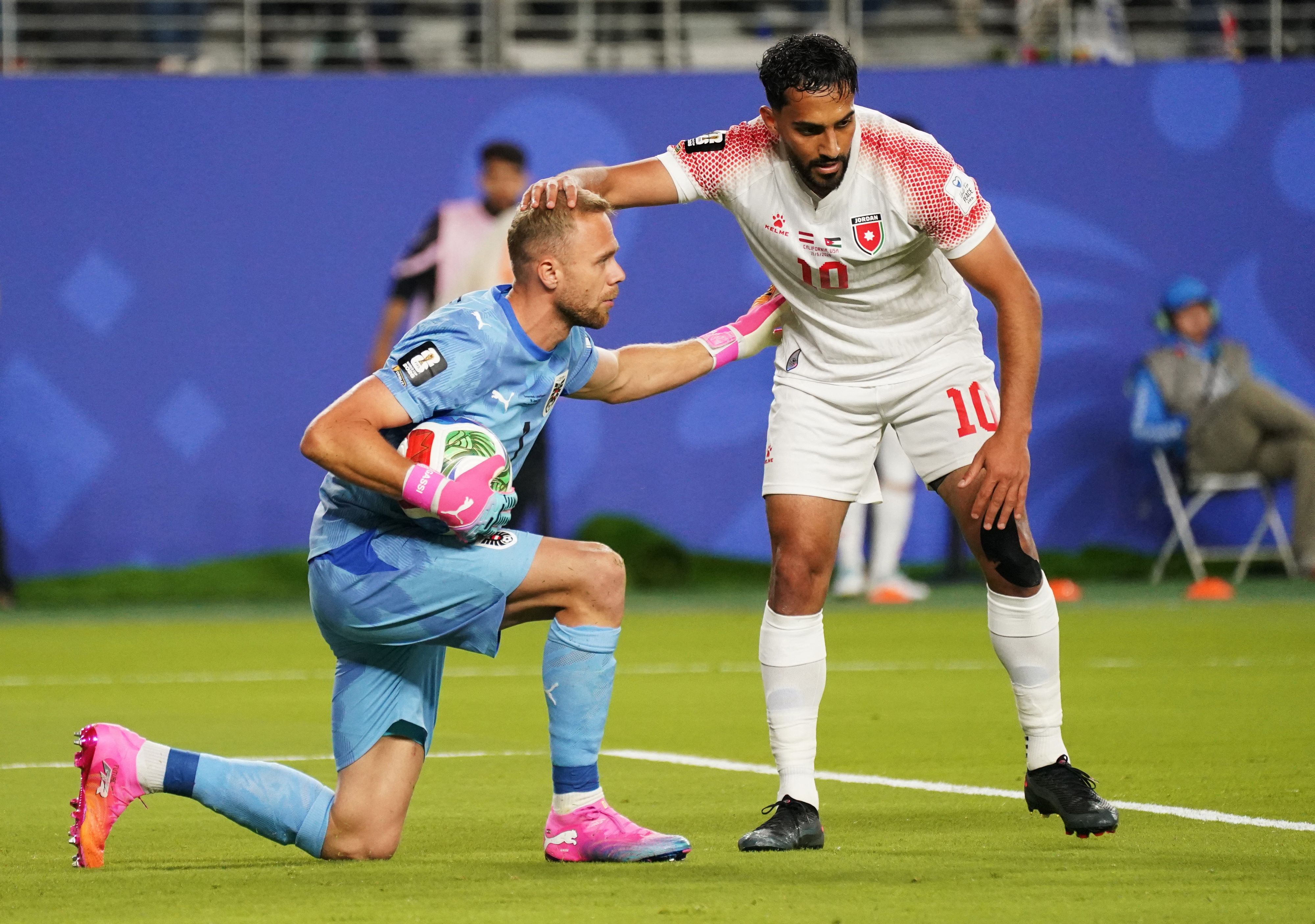 Österreich besiegte Jordanien mit 3:1.