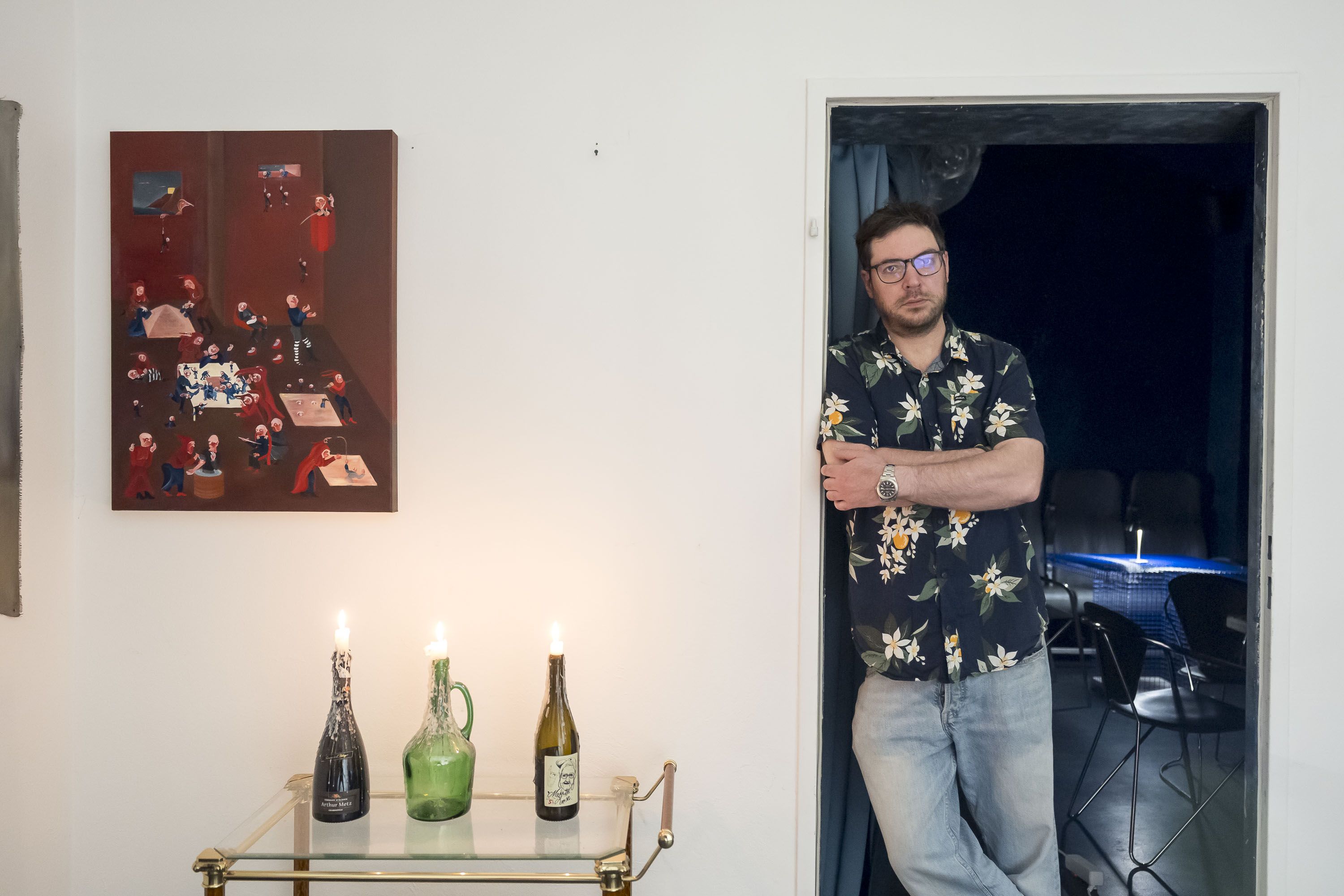 Bar-Mitgründer Felix Schmid ist für Hinweise auf den dreisten Bild-Dieb dankbar.