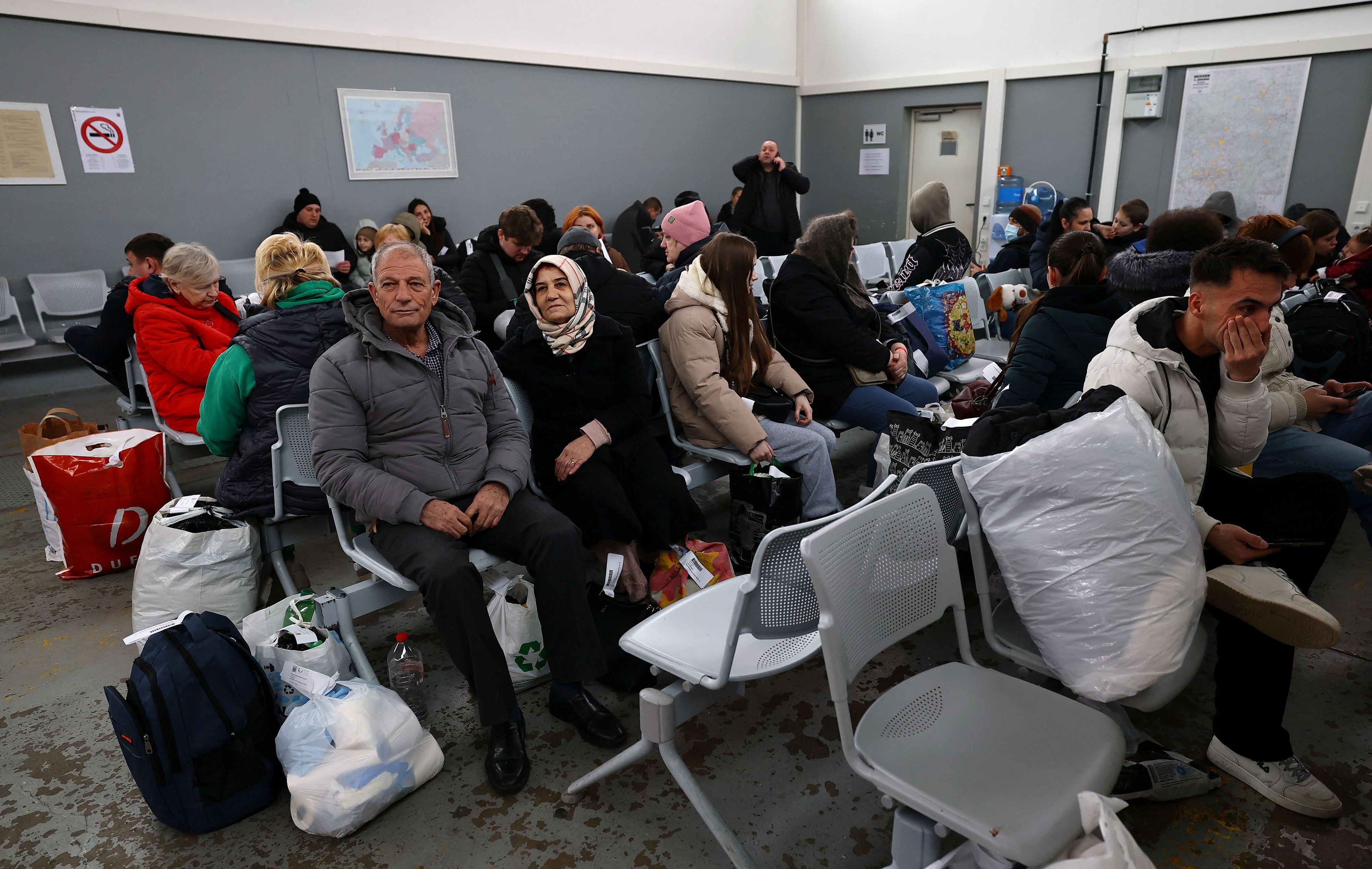 Viele Flüchtlinge aus Syrien und der Ukraine