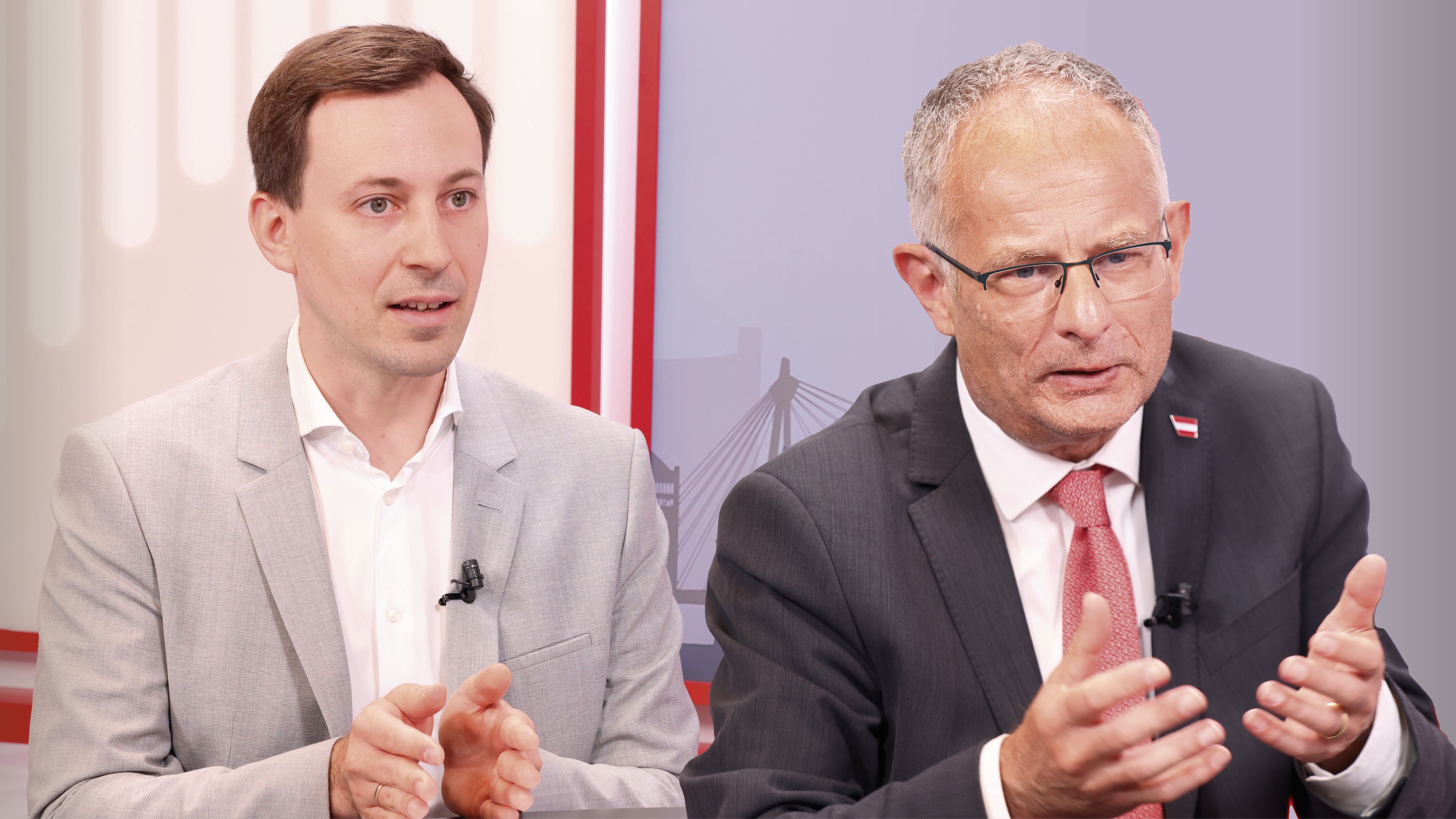 Infight: VP-General Nico Marchetti und SP-Finanzminister Markus Marterbauer