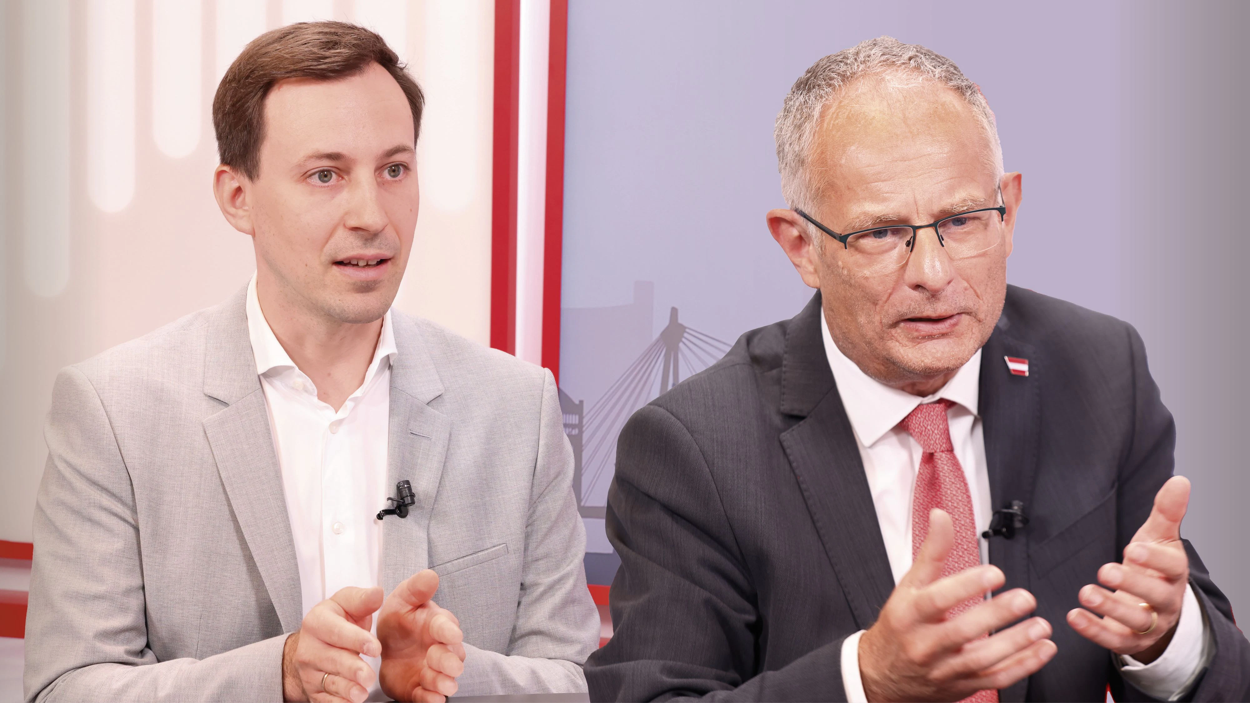 Infight: VP-General Nico Marchetti und SP-Finanzminister Markus Marterbauer