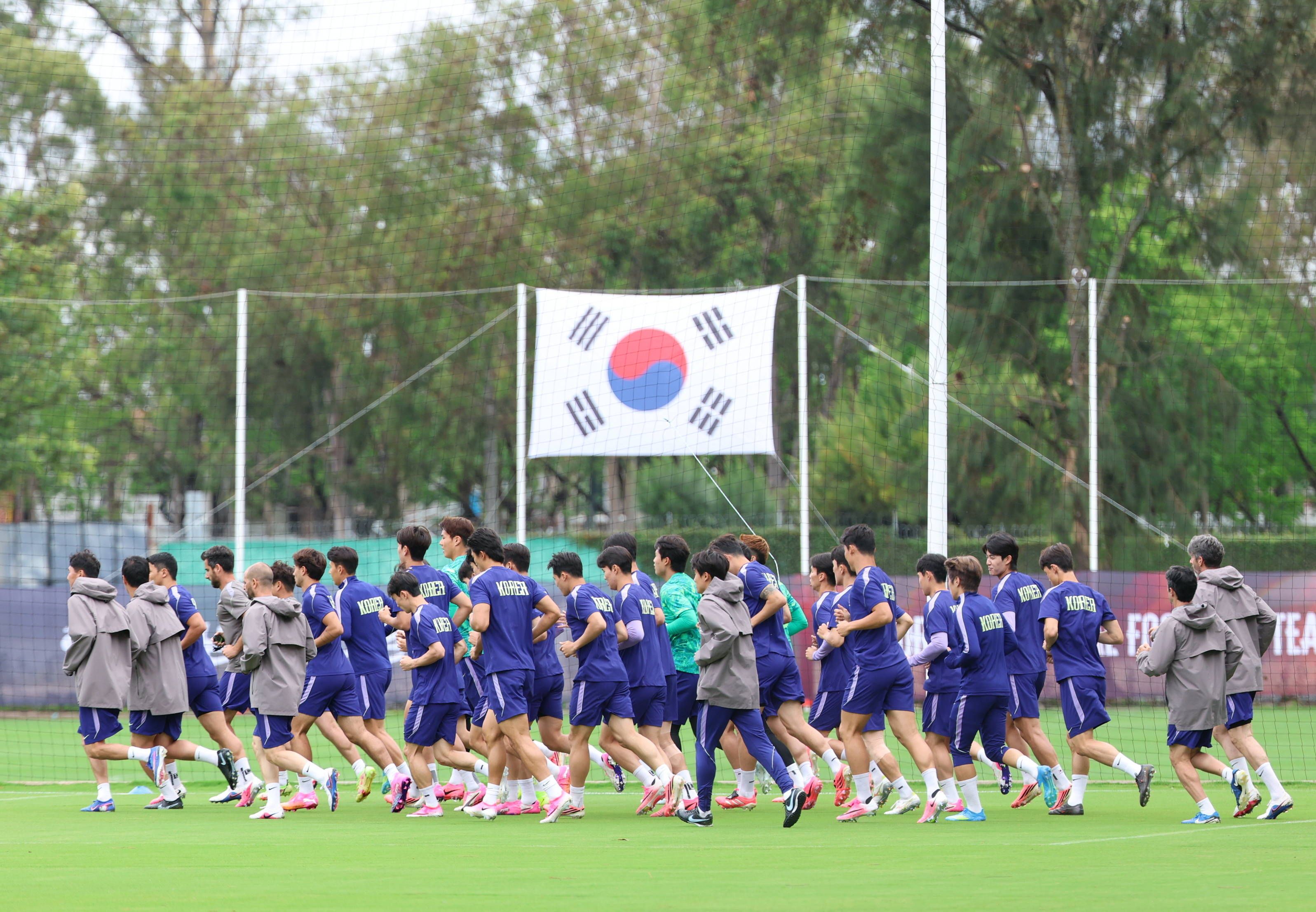 Südkorea wurde beim Training heimlich von einer Drohne gefilmt.