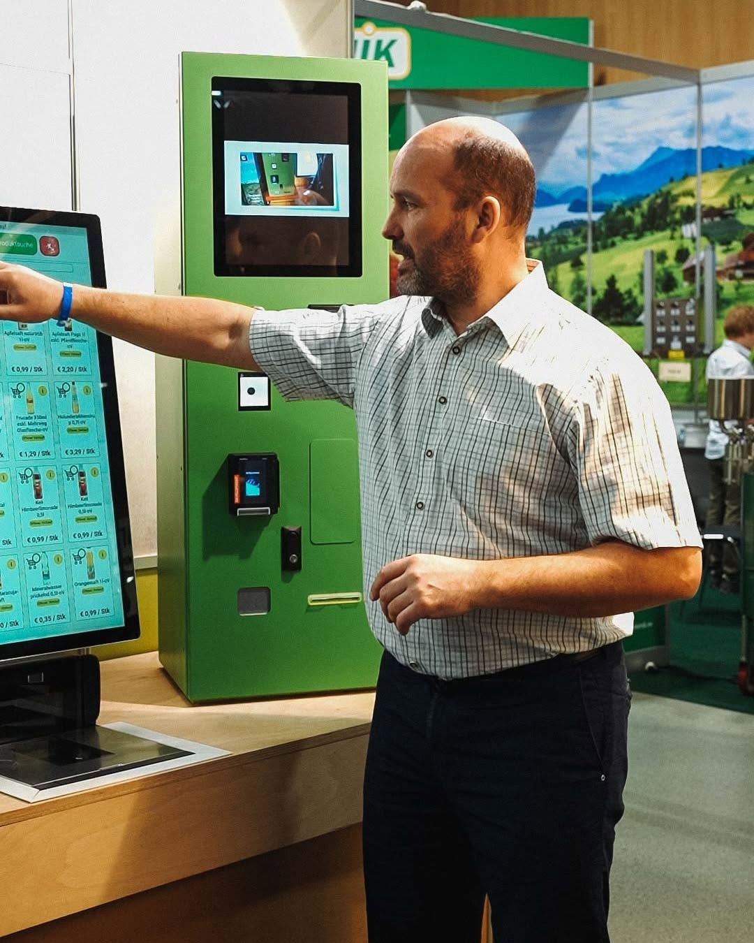Die FarmVend-Automaten von Elmer spielen alle Stückerl.