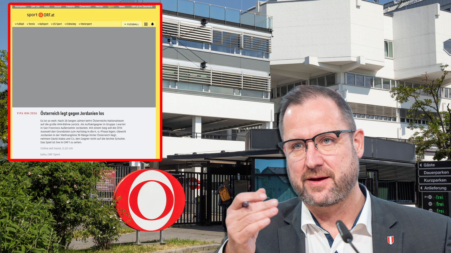 FPÖ-Generalsekretär Hafenecker kritisiert den ORF für den technischen Ausfall während des Österreich-Matches scharf.