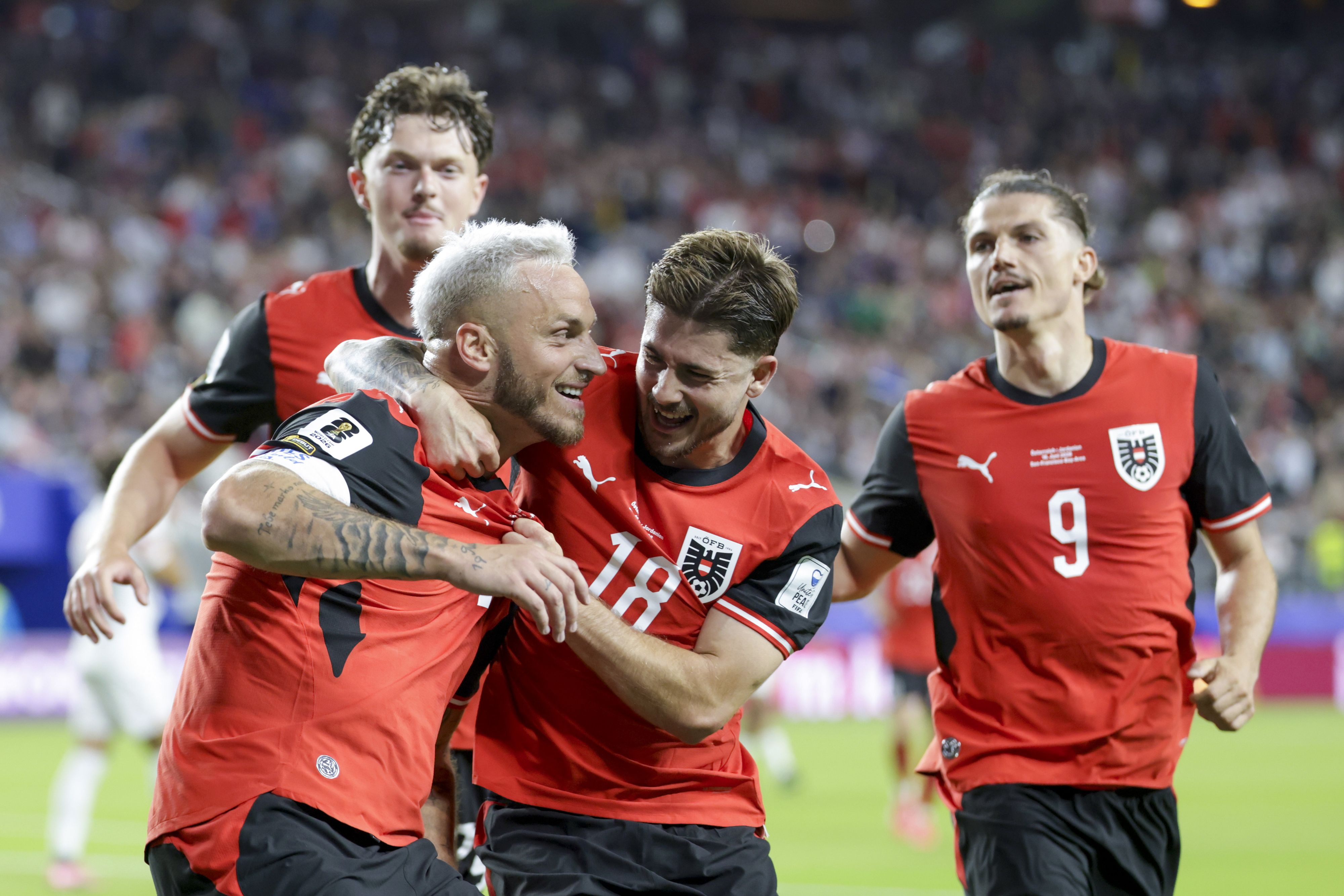 Österreich besiegte Jordanien zum WM-Auftakt 3:1.
