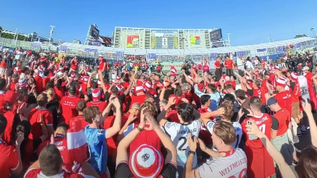 Die Fans im San Francisco Stadion
