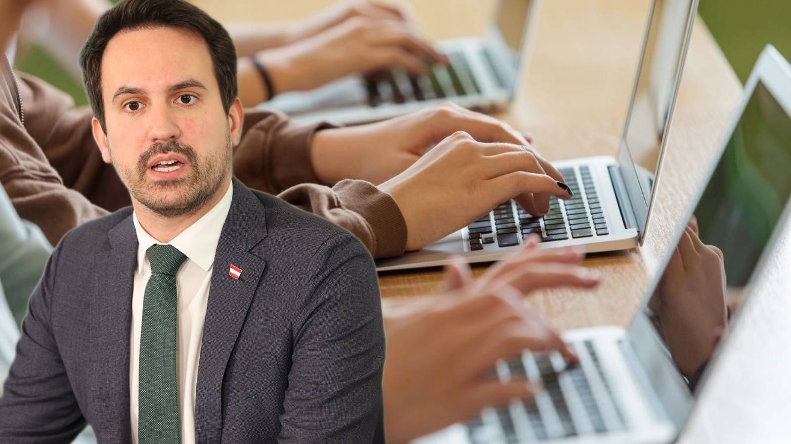 Bildungsminister Christoph Wiederkehr (Neos) modernisiert Pflichtschulabschluss im zweiten Bildungsweg.