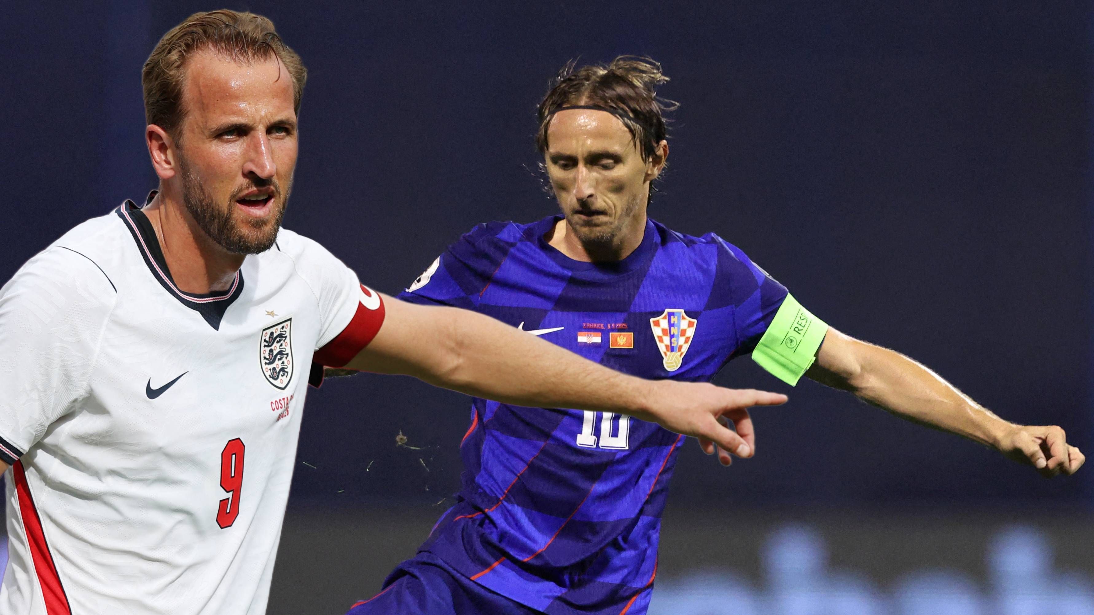 Harry Kane und Luka Modric