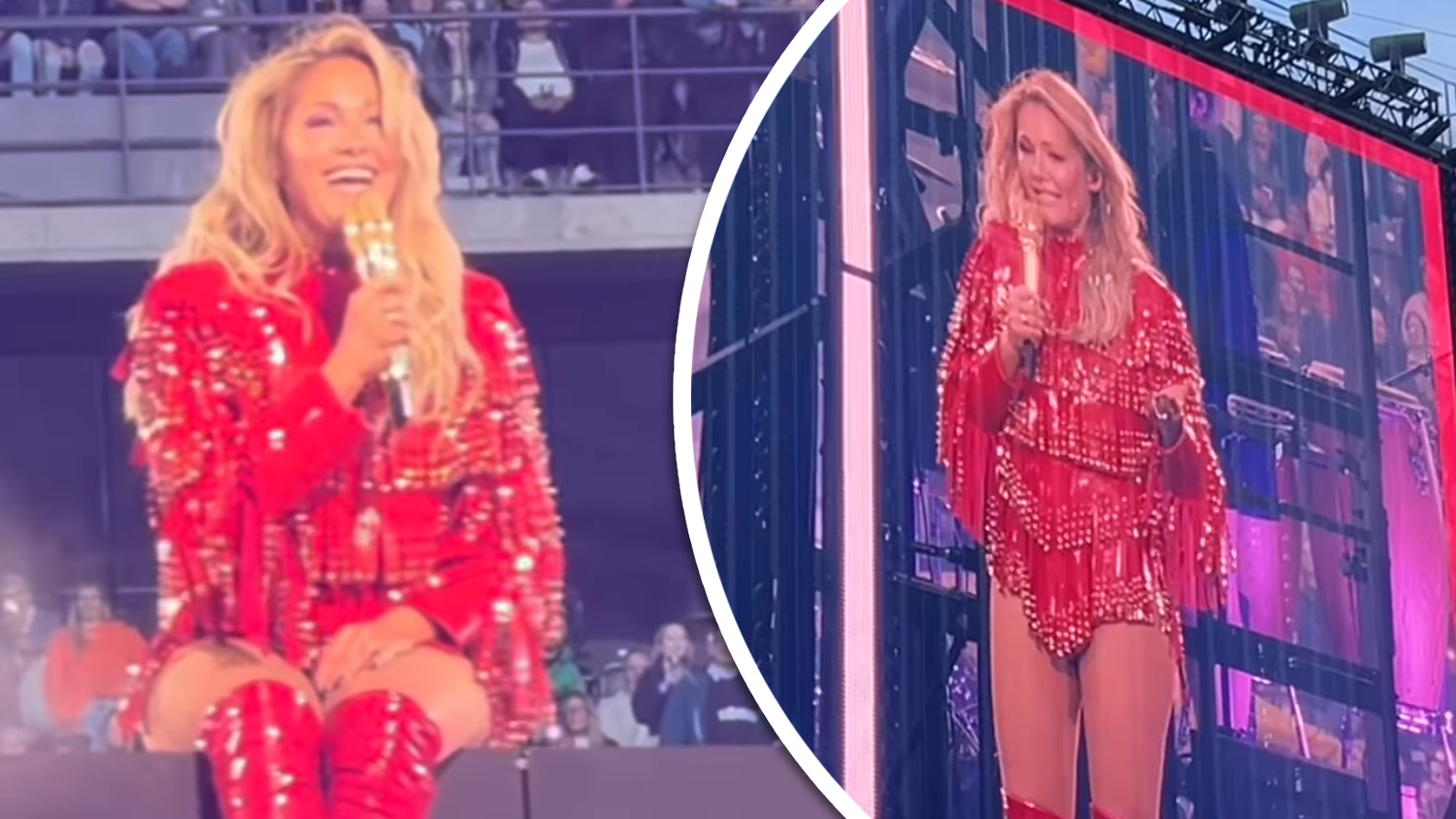 Schwindelt Helene Fischer ihre Fans mit einem inszenierten Fehler an?