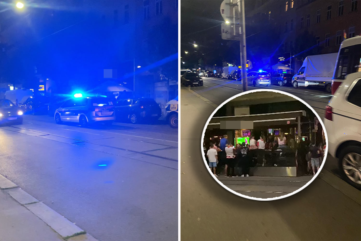Am Mittwochabend musste die Polizei in die Hütteldorfer Straße ausrücken.