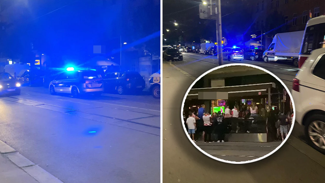 Am Mittwochabend musste die Polizei in die Hütteldorfer Straße ausrücken.