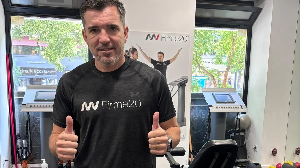 Troyansky in seinem Fitnessstudio in Madrid