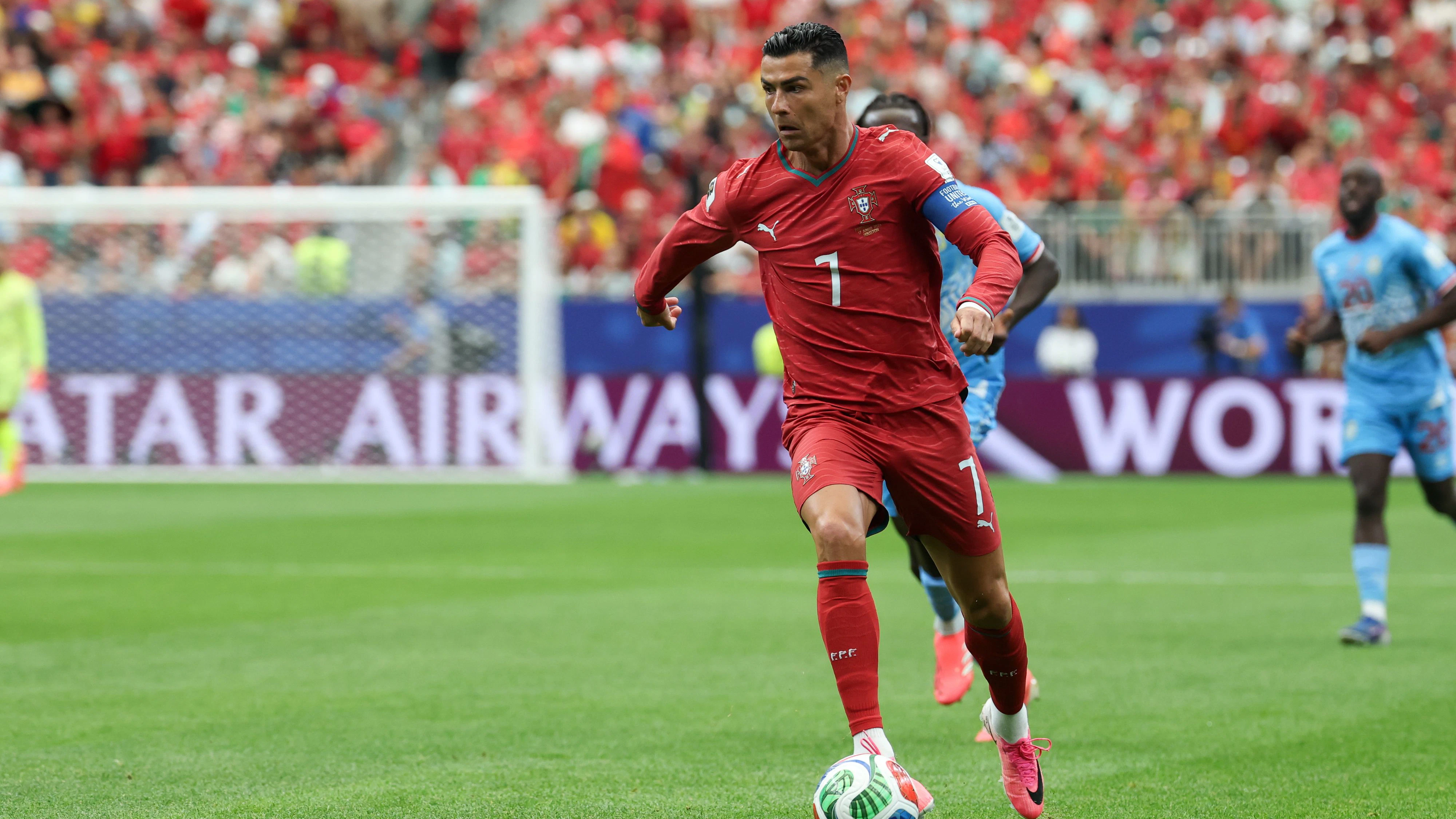 HOUSTON,TEXAS,USA,17.JUN.26 - SOCCER - FIFA World Cup 2026, group stage, Portugal vs Congo DR. Image shows Cristiano Ronaldo (POR). Photo: GEPA pictures/ ZUMA Press/ Icon SMI/ David Buono - ATTENTION - COPYRIGHT FOR AUSTRIAN CLIENTS ONLY