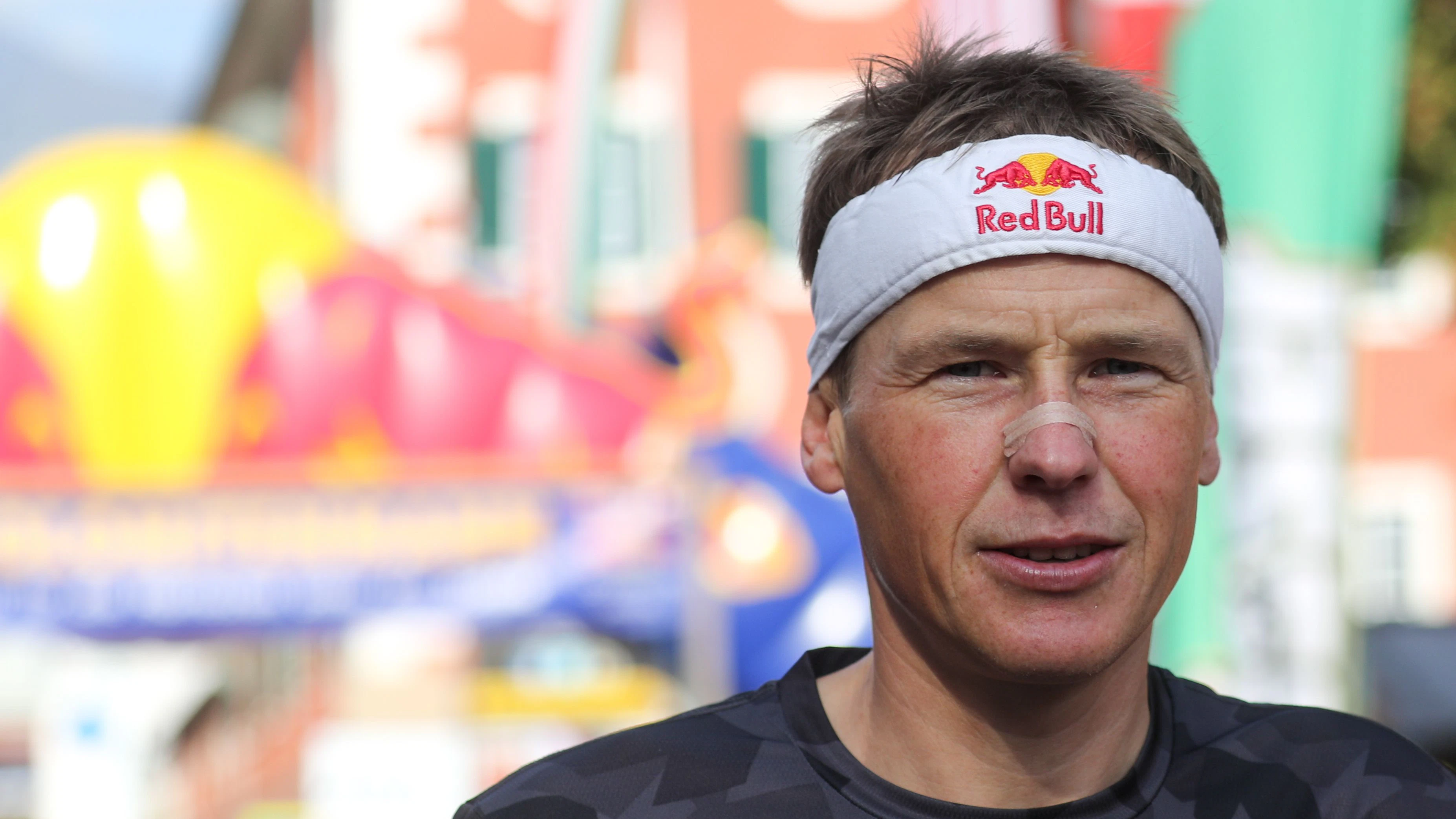 LIENZ,AUSTRIA,10.SEP.16 - EXTREME SPORT, RUNNING - Red Bull Dolomitenmann 2016. Image shows Andreas Goldberger (Wings for Life). Photo: GEPA pictures/ Matic Klansek